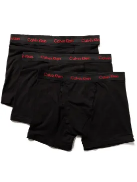 3 PACK COTTON/STRETCH BOXER BRIEFS