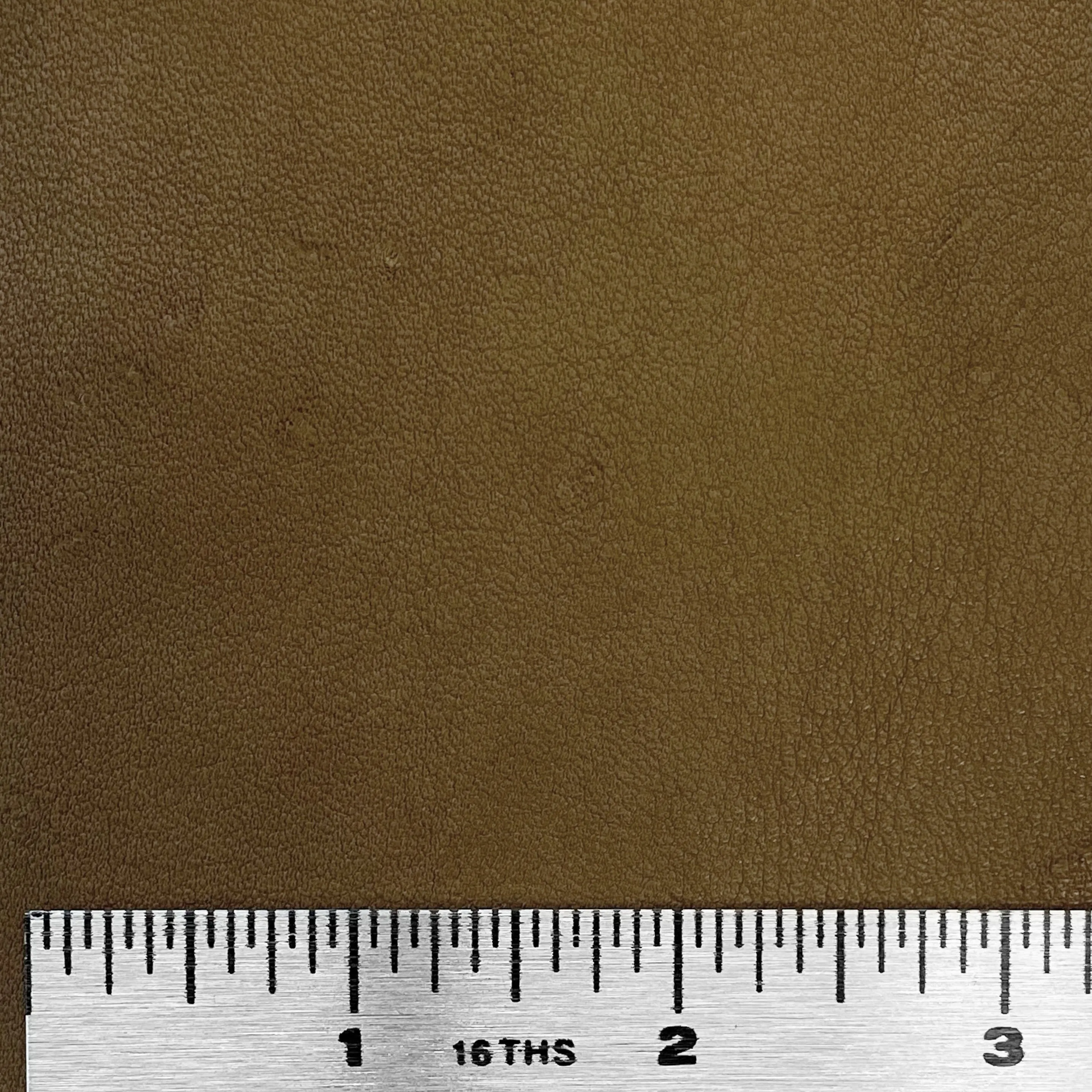 3oz (1.4mm) Cow Leather - Dark Tan (per square foot)