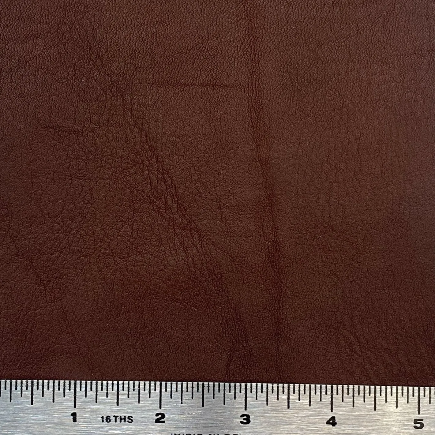 3oz (1.5mm) Cow Leather- Mahogany (per square foot)