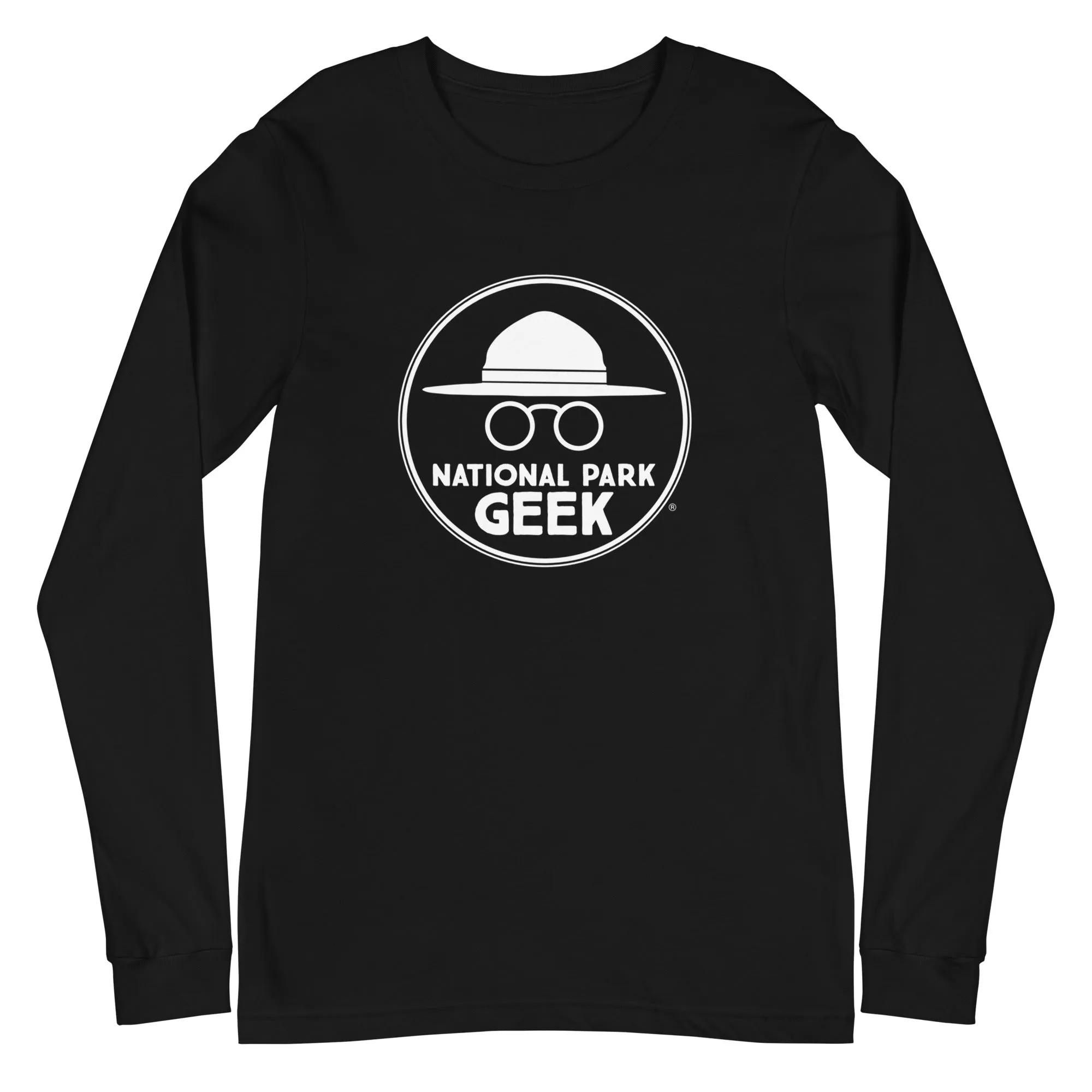 A National Park Geek Logo Unisex Long Sleeve T-Shirt