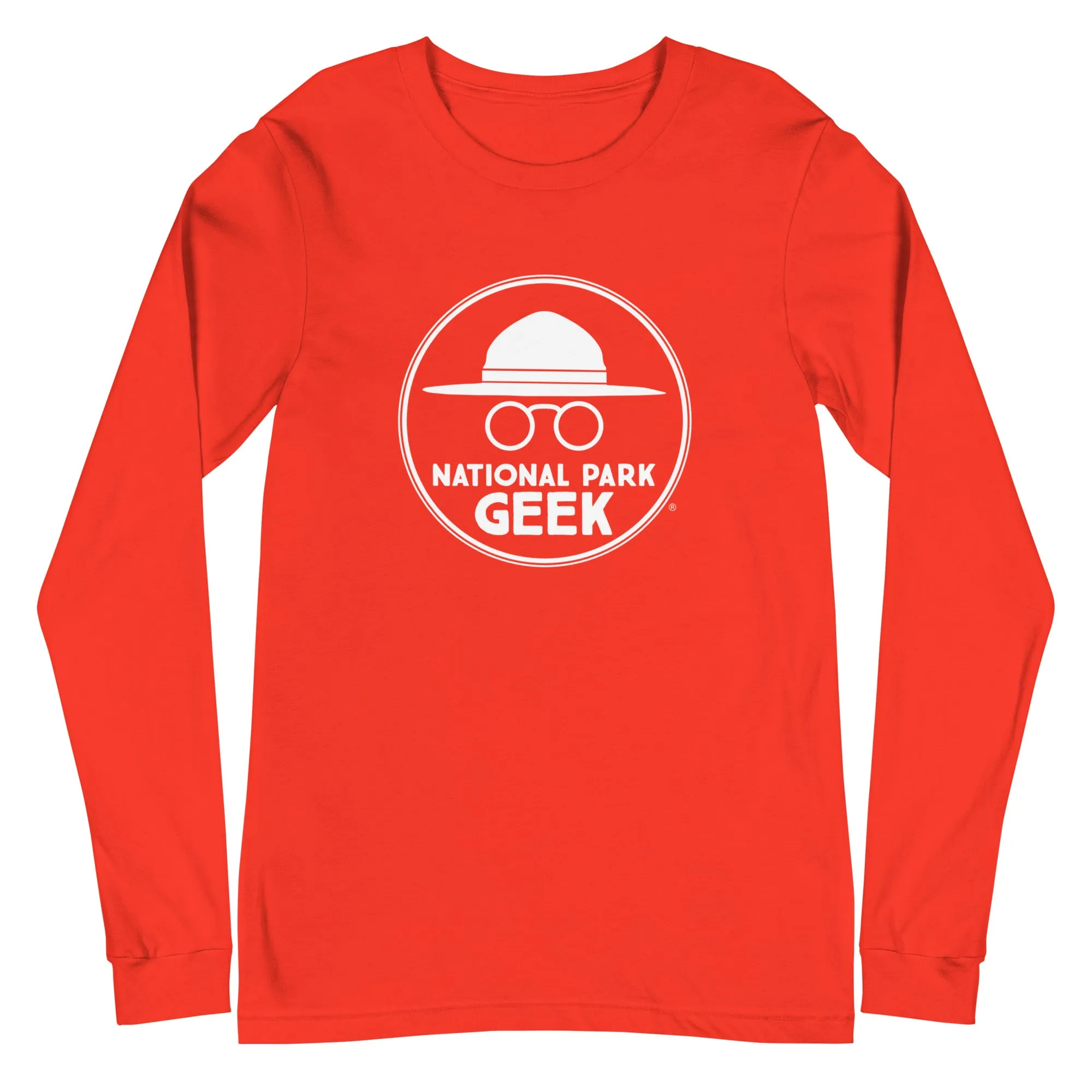 A National Park Geek Logo Unisex Long Sleeve T-Shirt