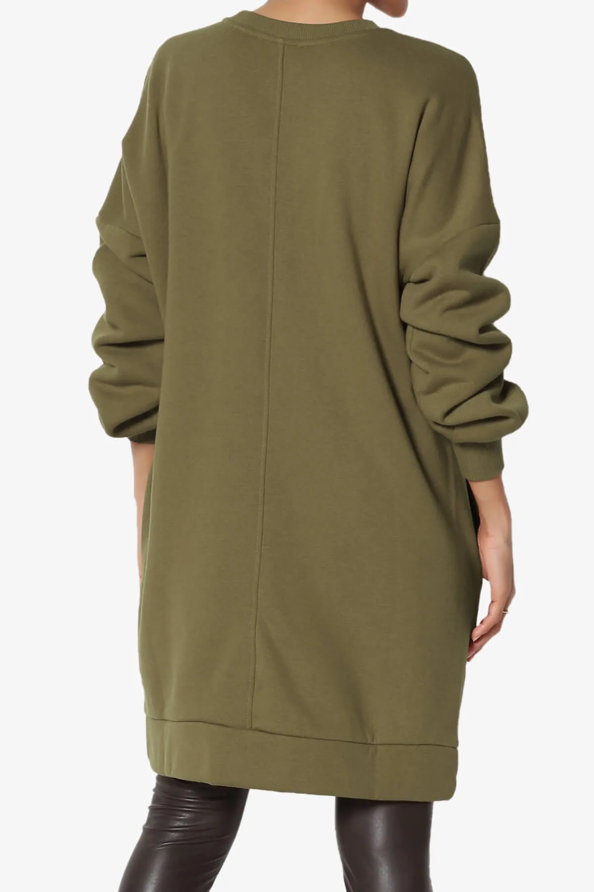 Accie V-Neck Tunic Sweatshirt PLUS