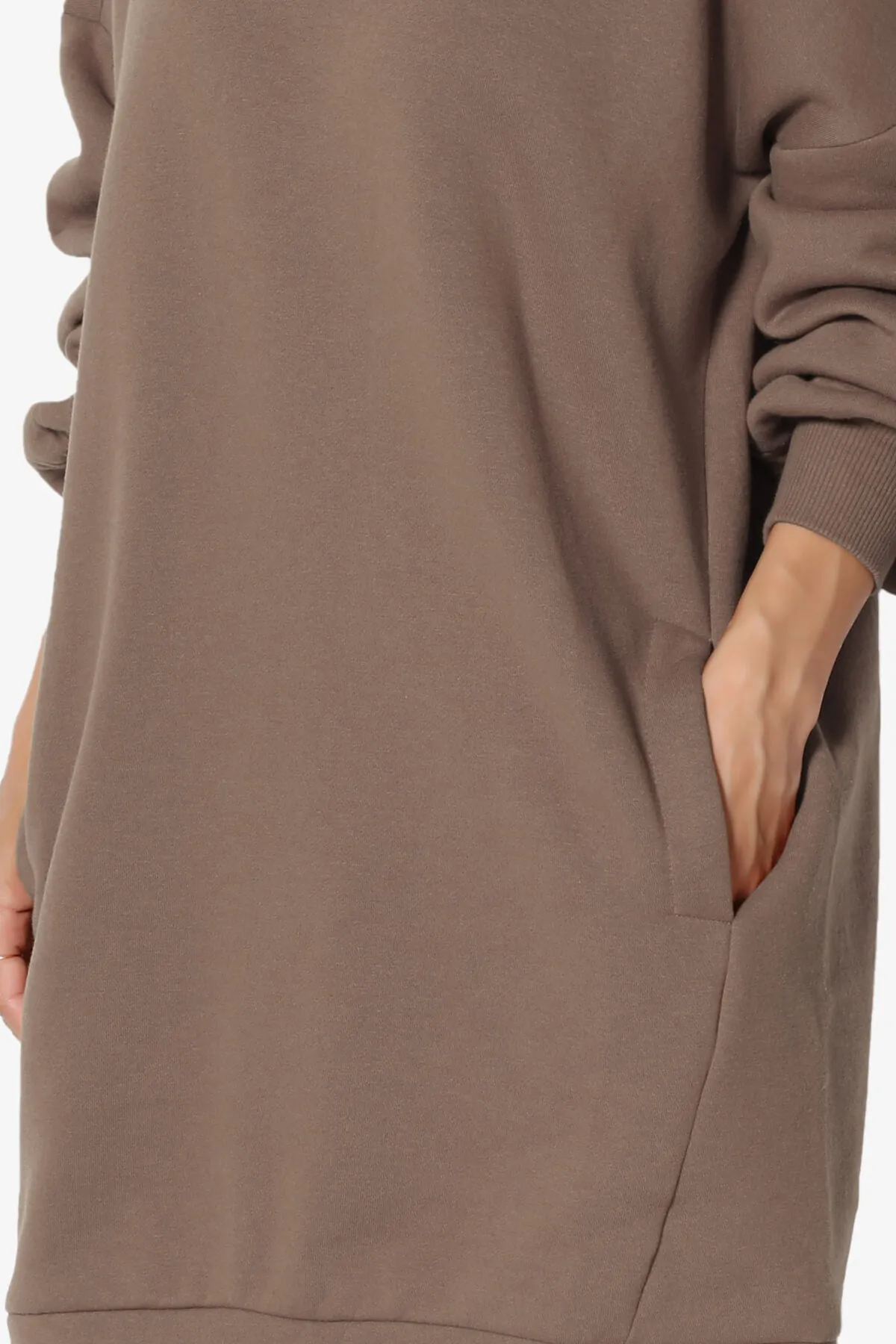 Accie V-Neck Tunic Sweatshirt PLUS