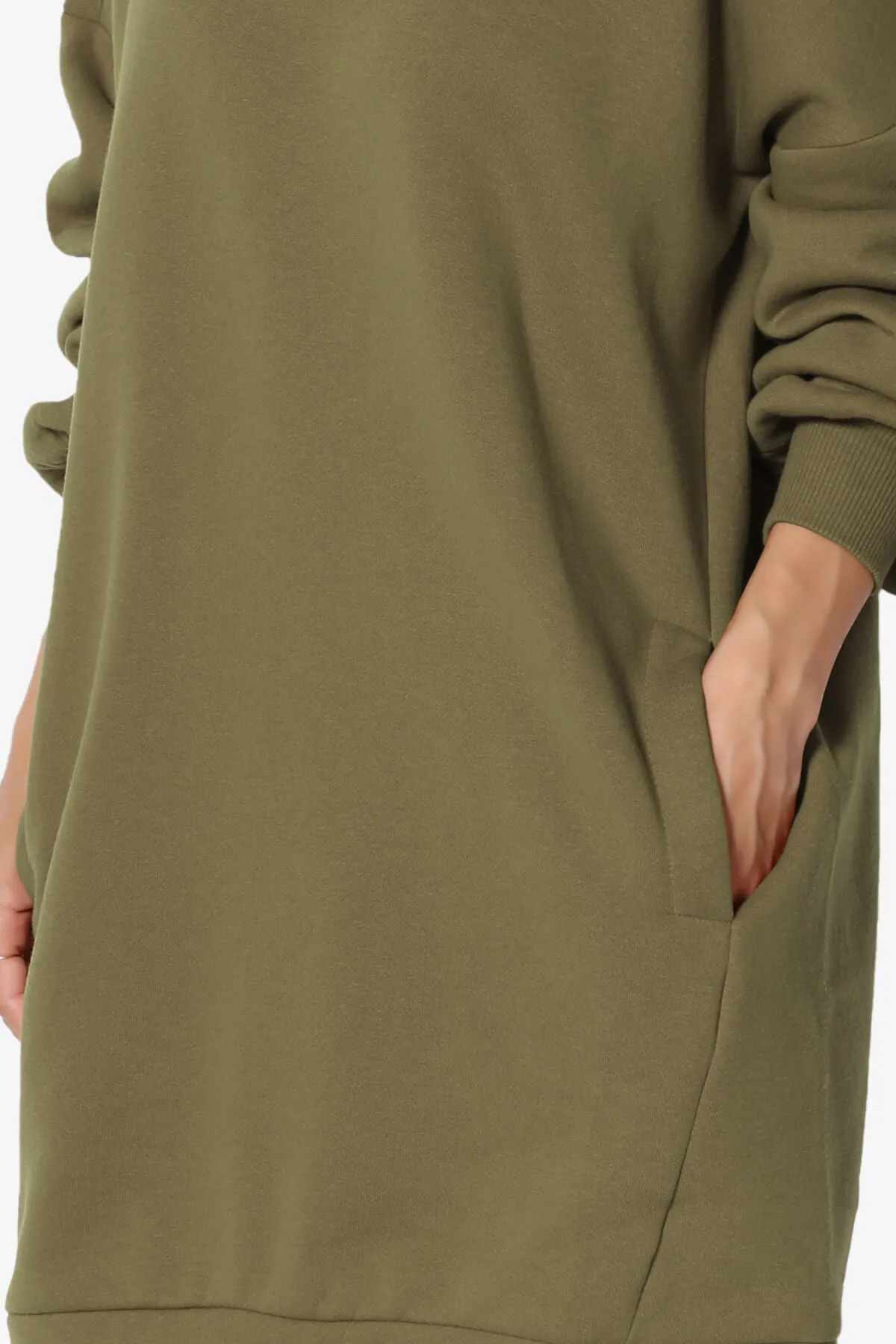 Accie V-Neck Tunic Sweatshirt PLUS