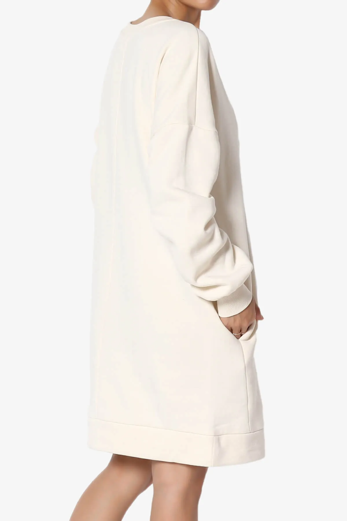 Accie V-Neck Tunic Sweatshirt PLUS