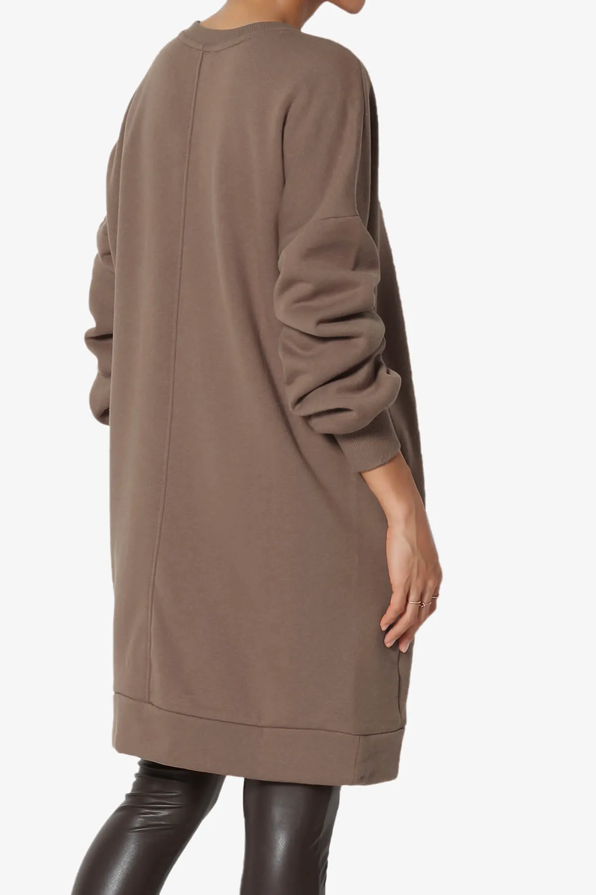 Accie V-Neck Tunic Sweatshirt PLUS