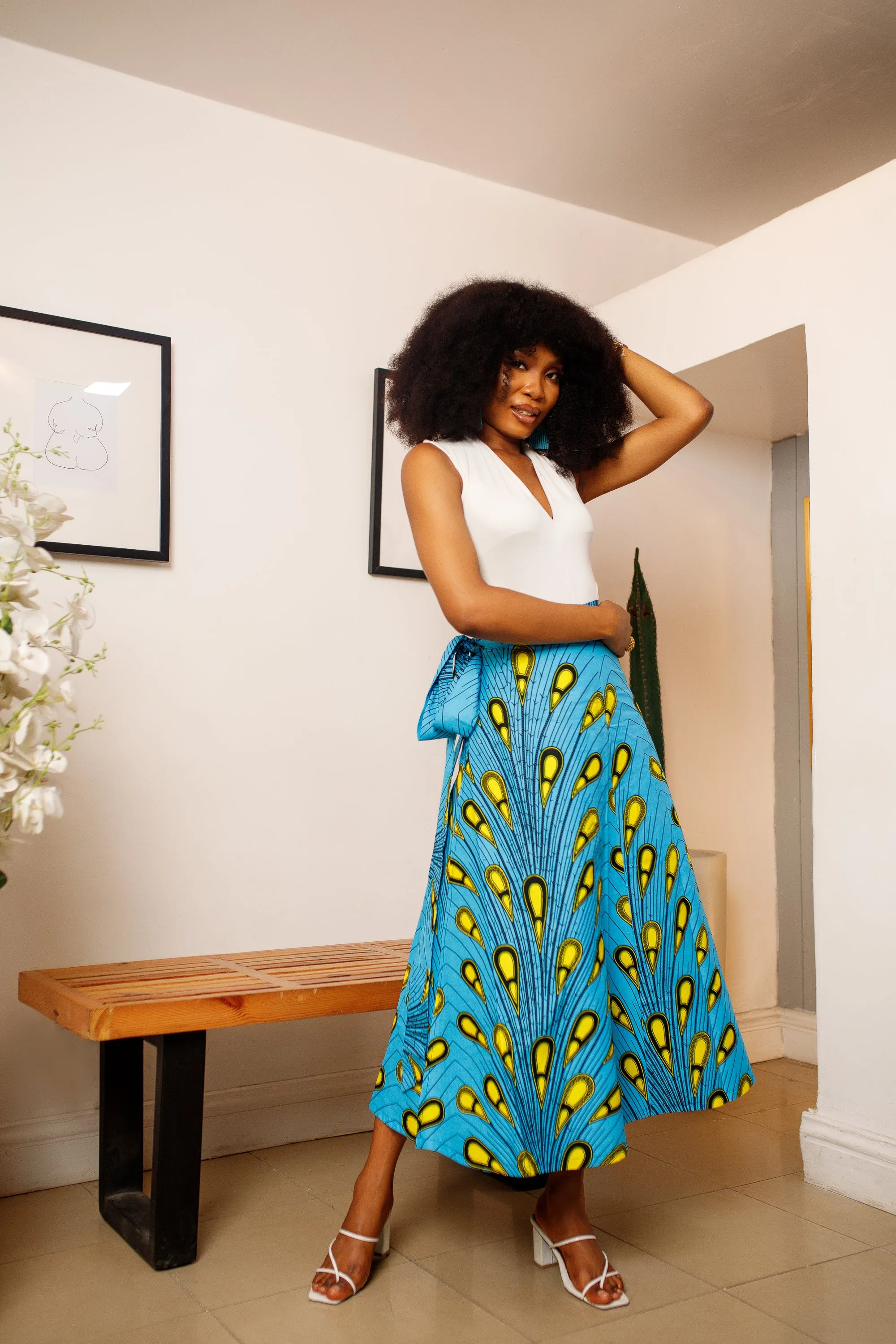 African Print Niba Skirt