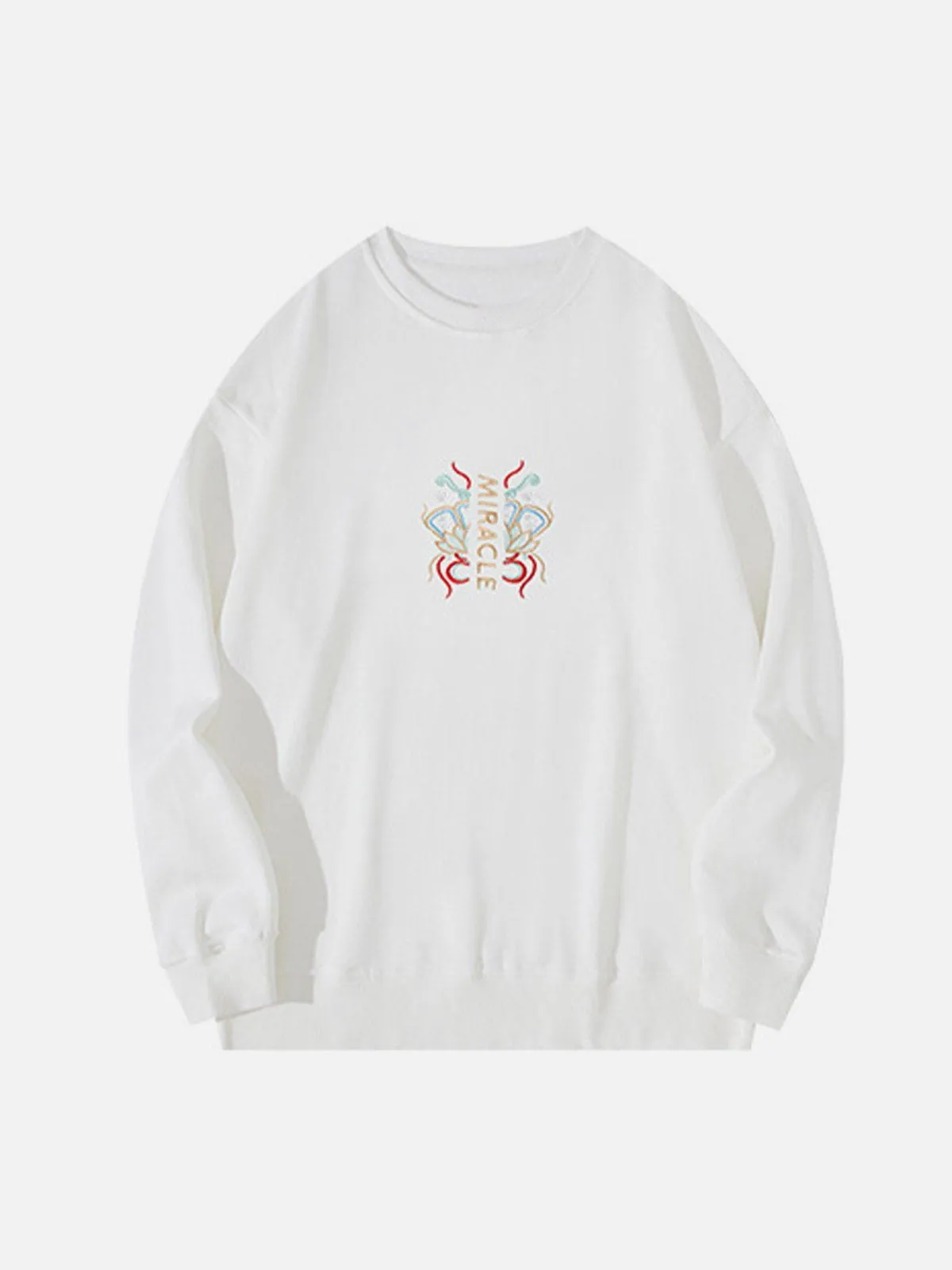 AlanBalen® - Embroidery Brocade Carp Sweatshirt