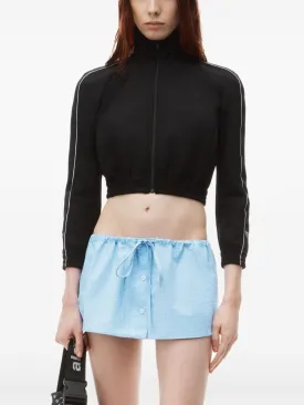 ALEXANDER WANG - Women Hotfix Drawstring Mini Skort