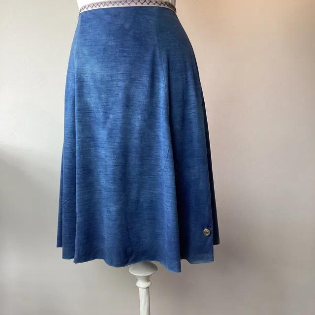 Any Day Skirt - Indigo