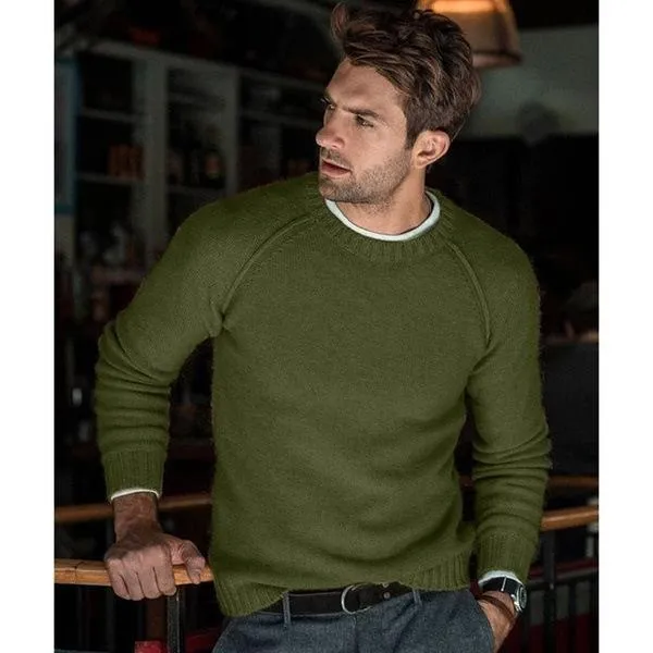 Autumn and winter new products casual men's knit sweater