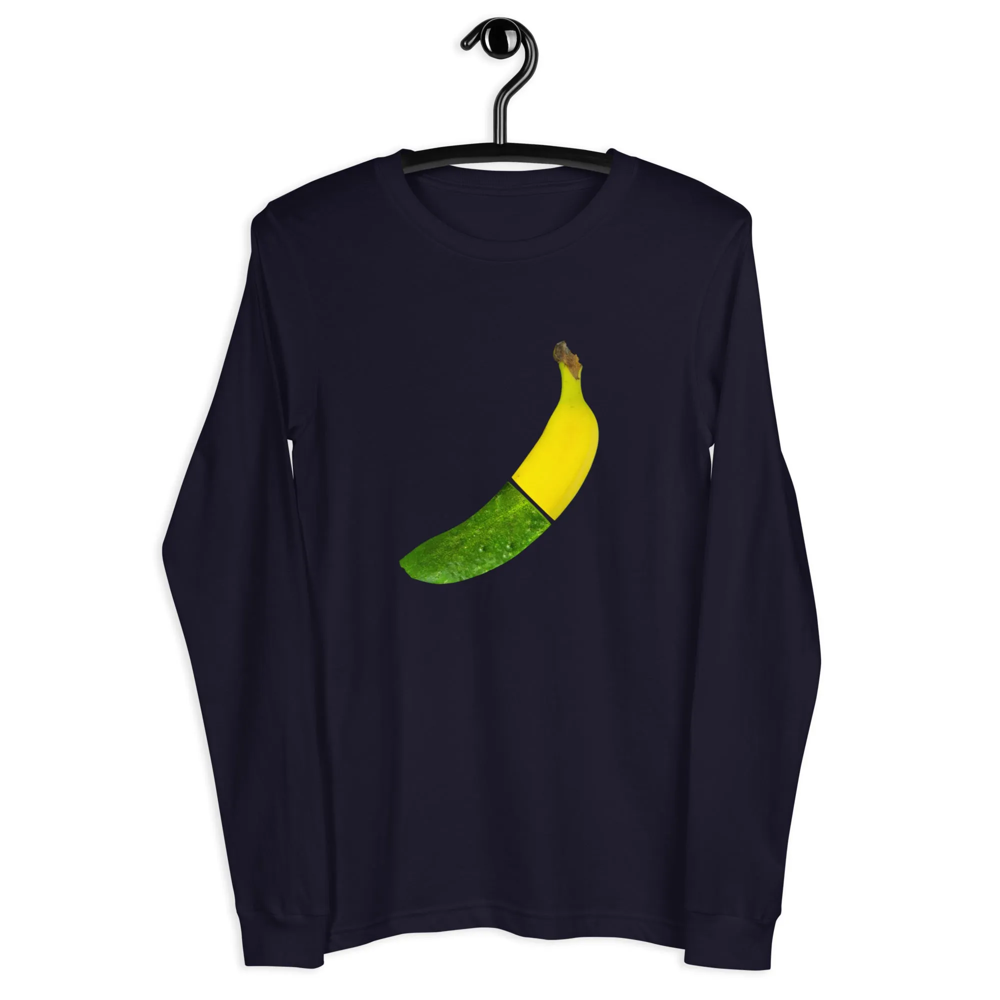 Banana Cucumber Unisex Long Sleeve Tee