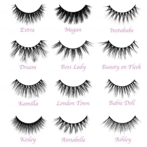 Beauty on Fleek 3D Silk Lashes