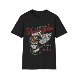 Biker T Shirt Custom Motorcycles