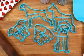 Boxer Cookie Cutters - Boxer Face, Boxer Outline, Boxer Stack, Boxer Sitting, Cute Boxer