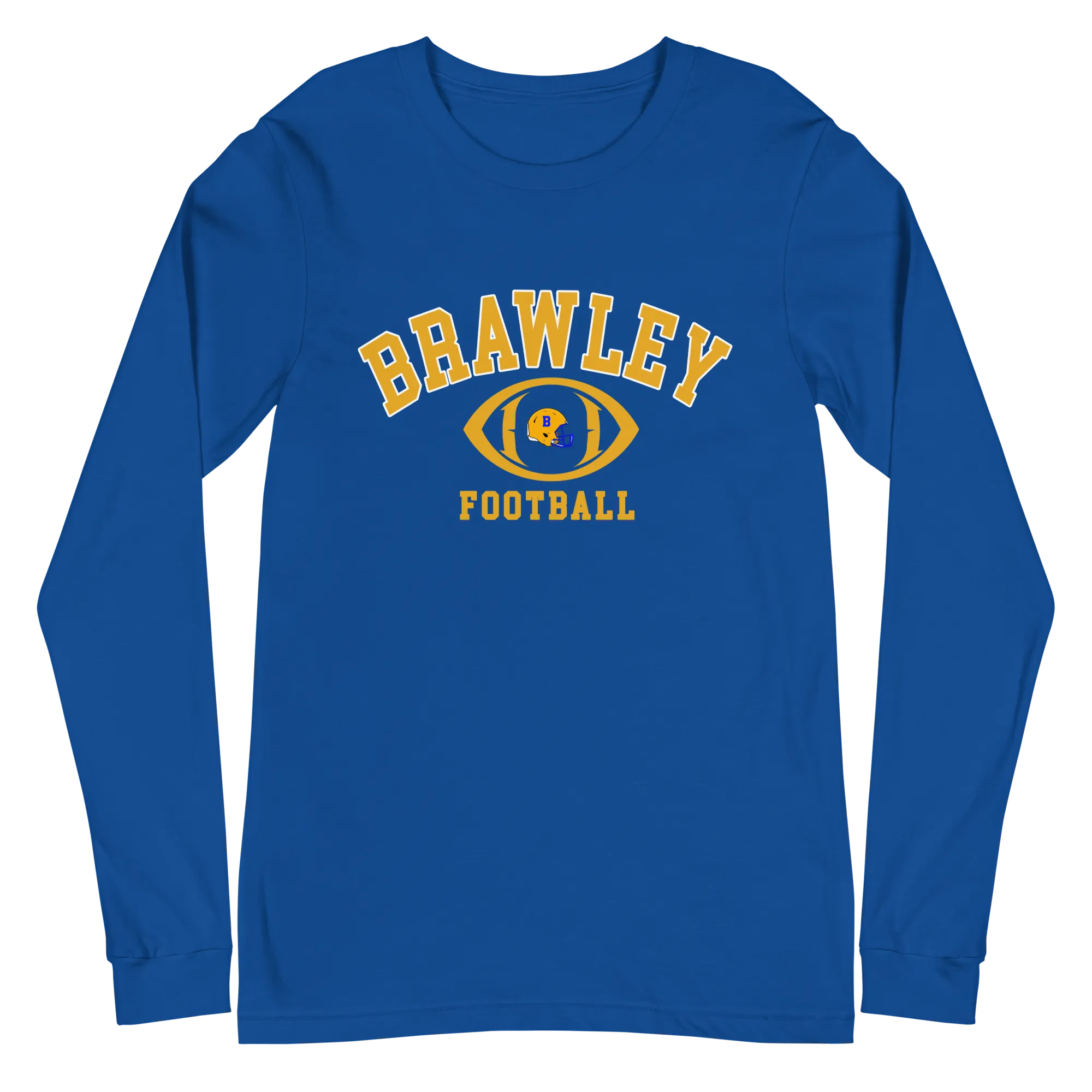 Brawley Football Long Sleeve Tee