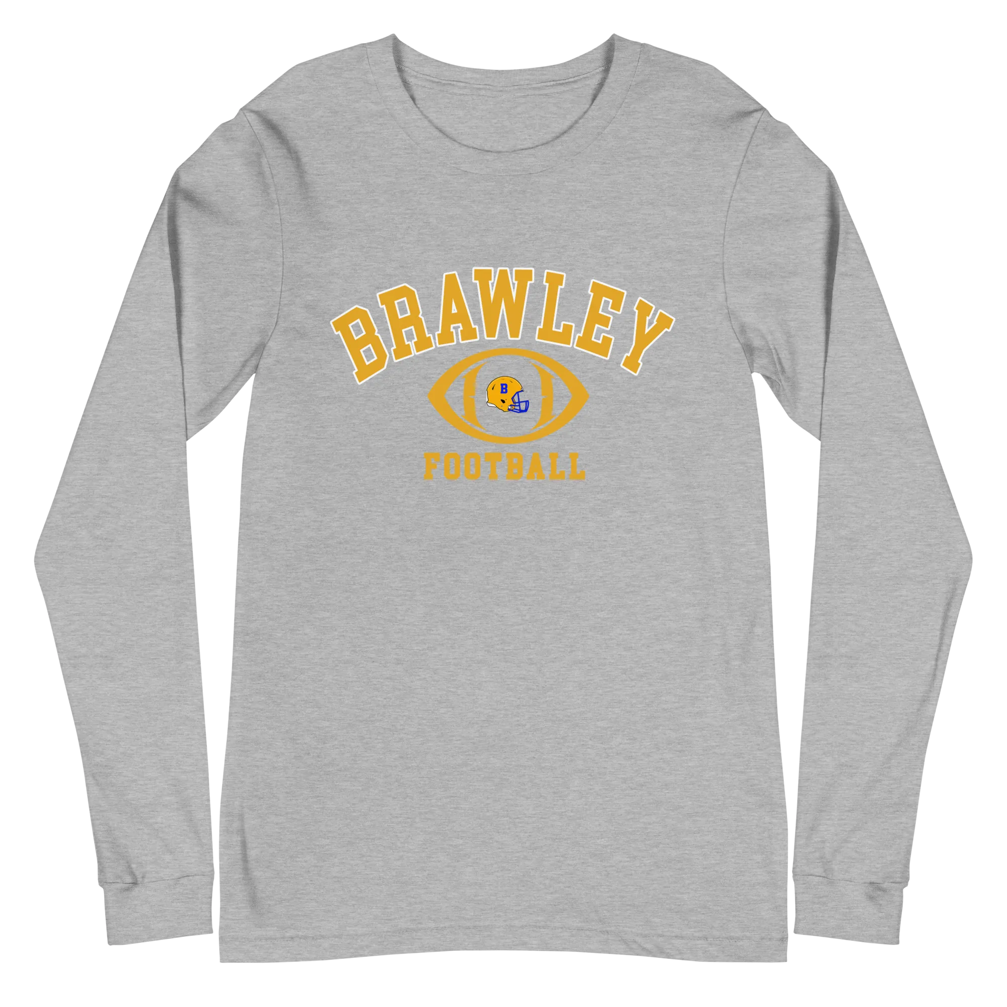 Brawley Football Long Sleeve Tee