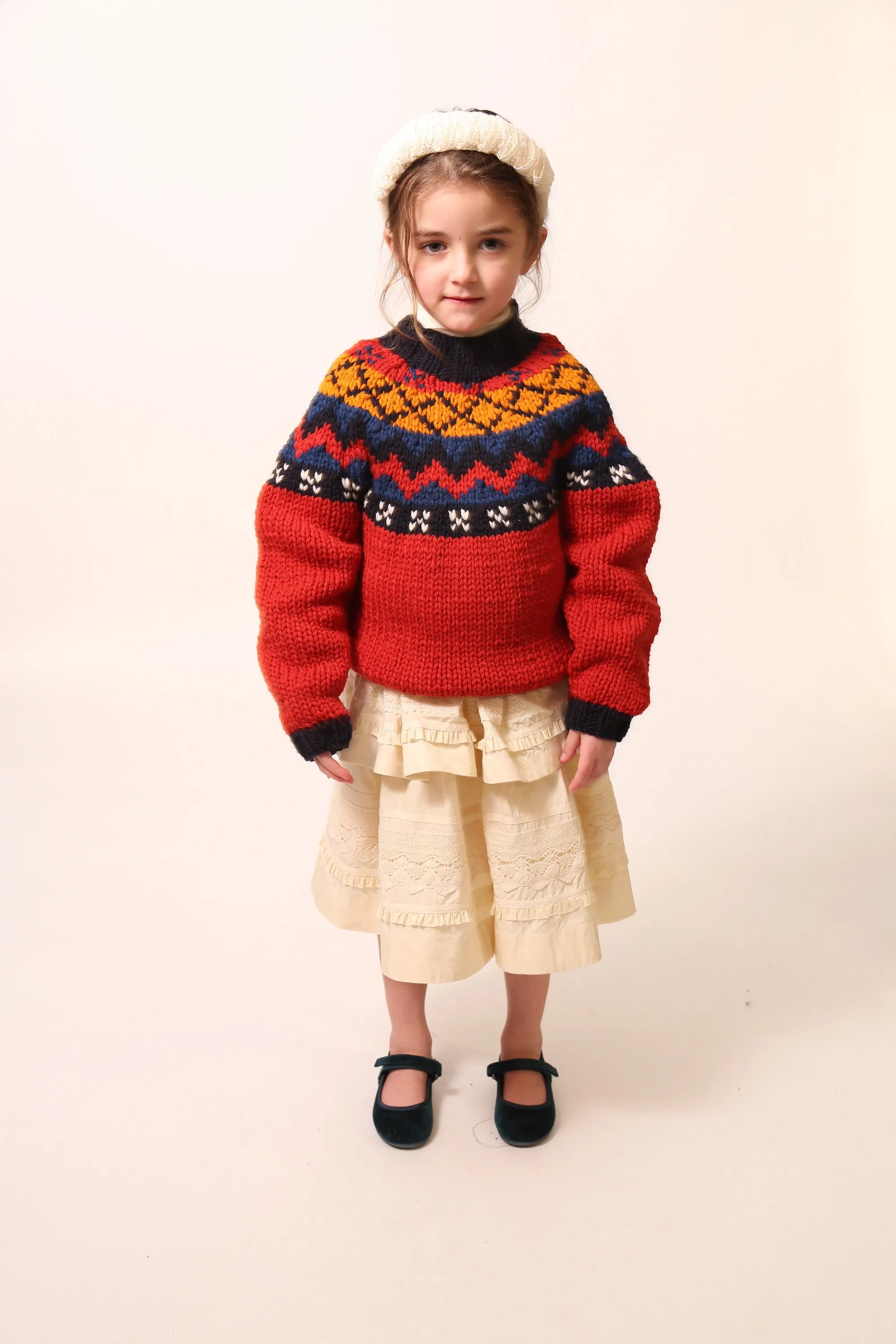 BRITTANY SMOCKED TIERED SKIRT