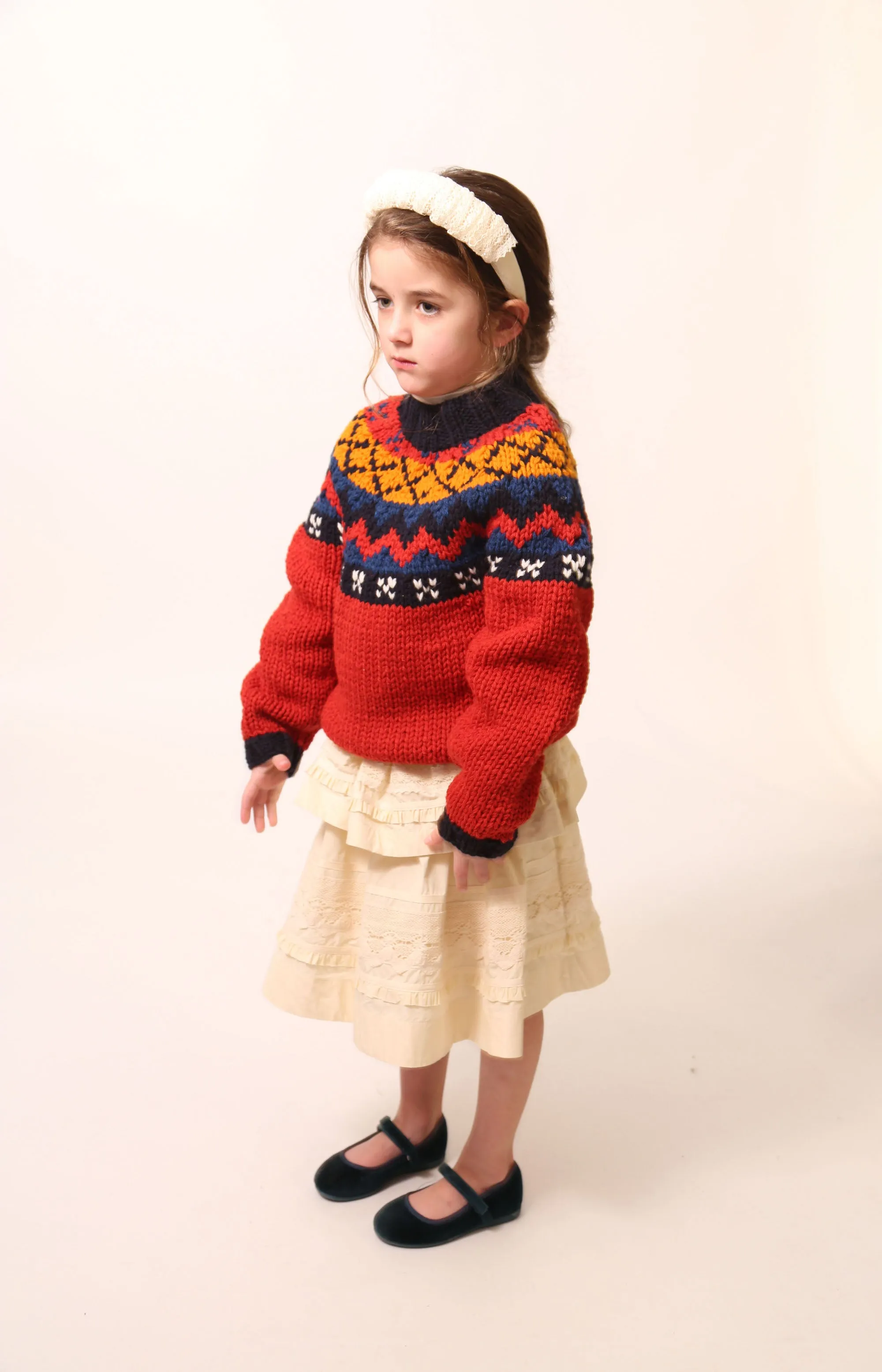 BRITTANY SMOCKED TIERED SKIRT