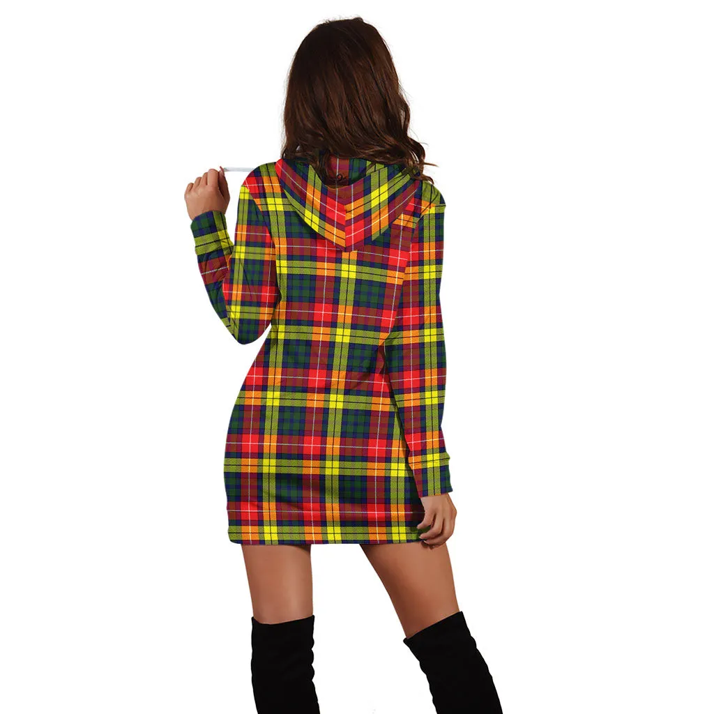 Buchanan Modern Tartan Hoodie Dress