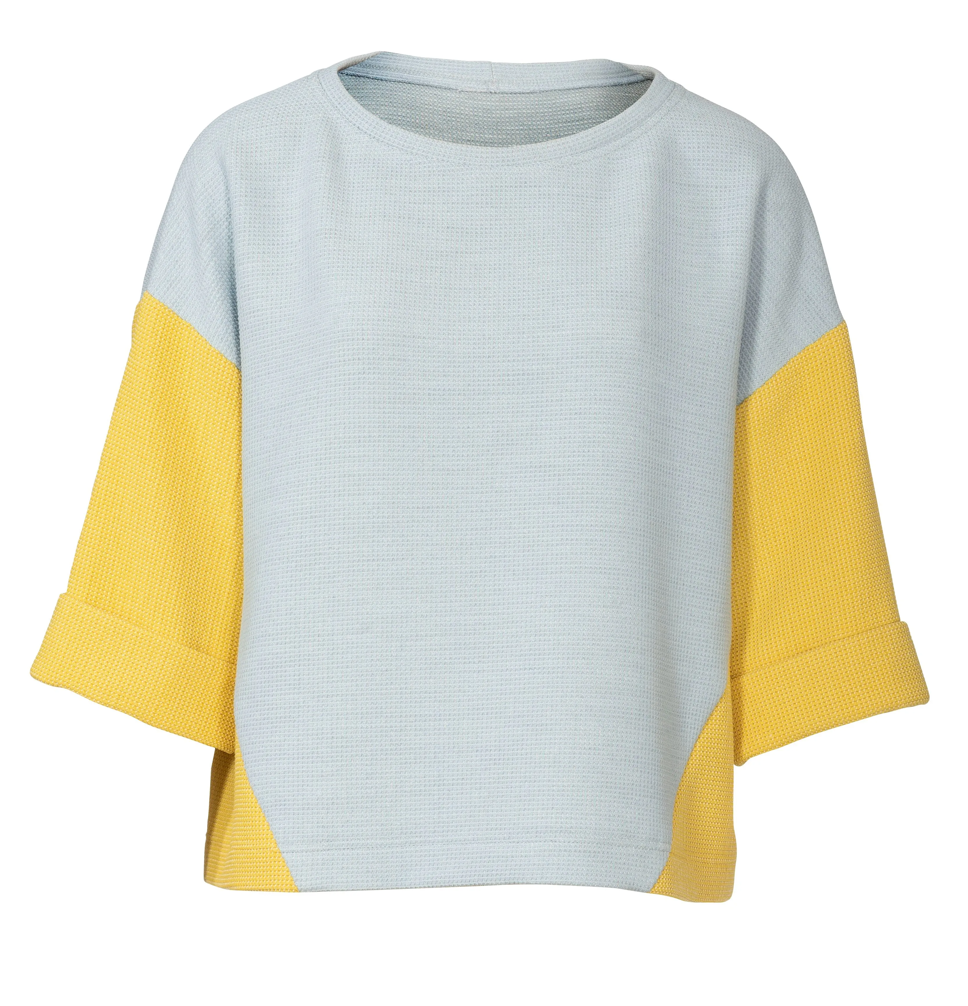 Burda Pattern 6203  Sweatshirt – T-Line – with Interesting Seam Lines