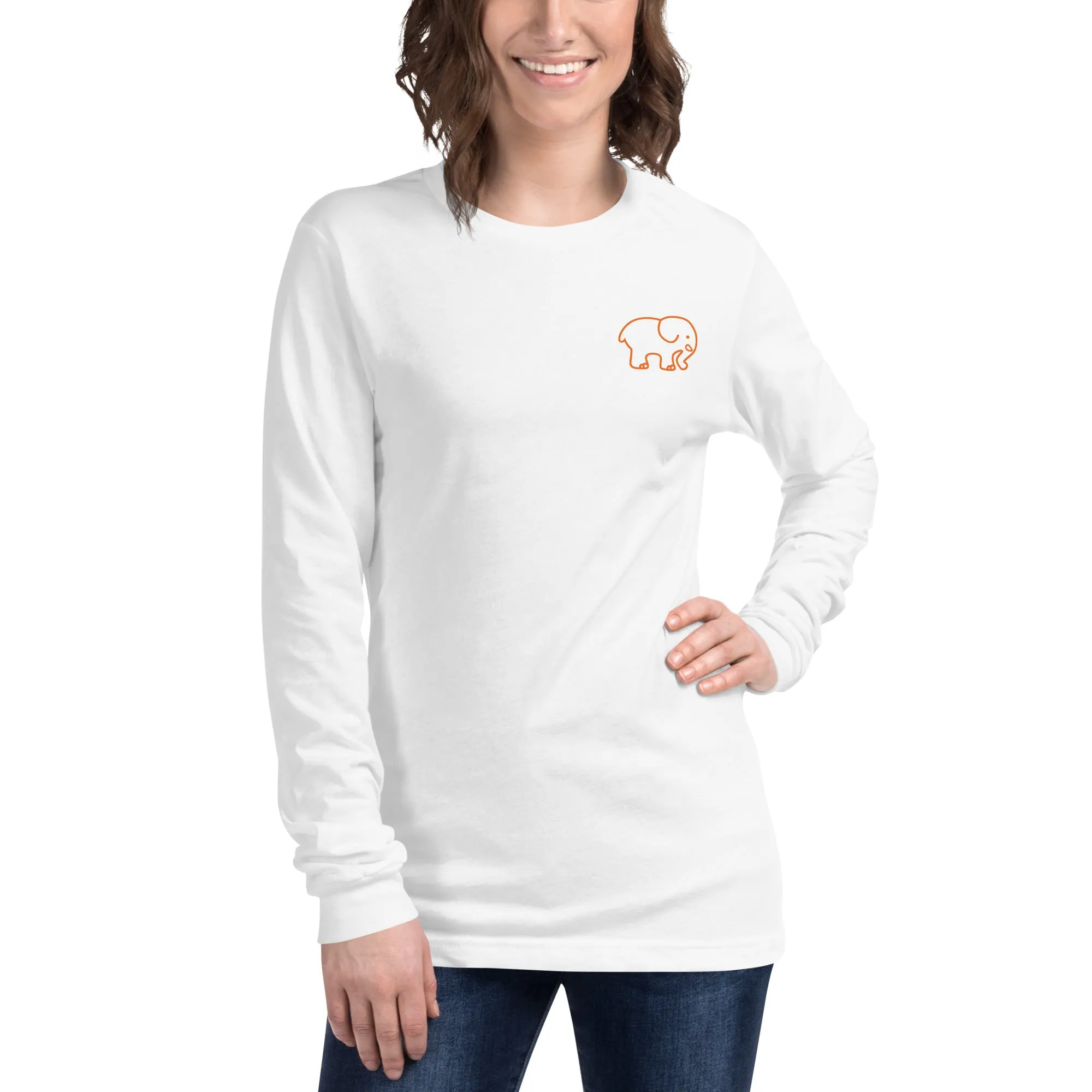 Candy Corn Unisex Long Sleeve T-Shirt