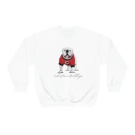 Cedartown Bulldogs Gildan 18000 Unisex Heavy Blend Crewneck Sweatshirt