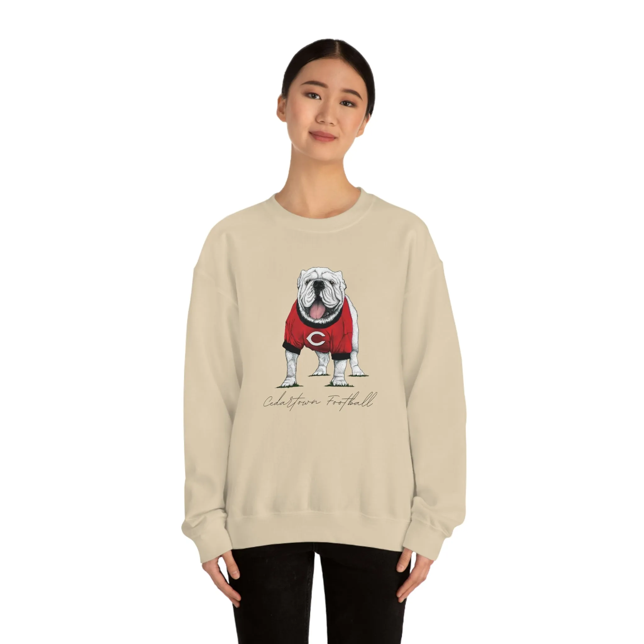 Cedartown Football Gildan 18000 Unisex Heavy Blend Crewneck Sweatshirt