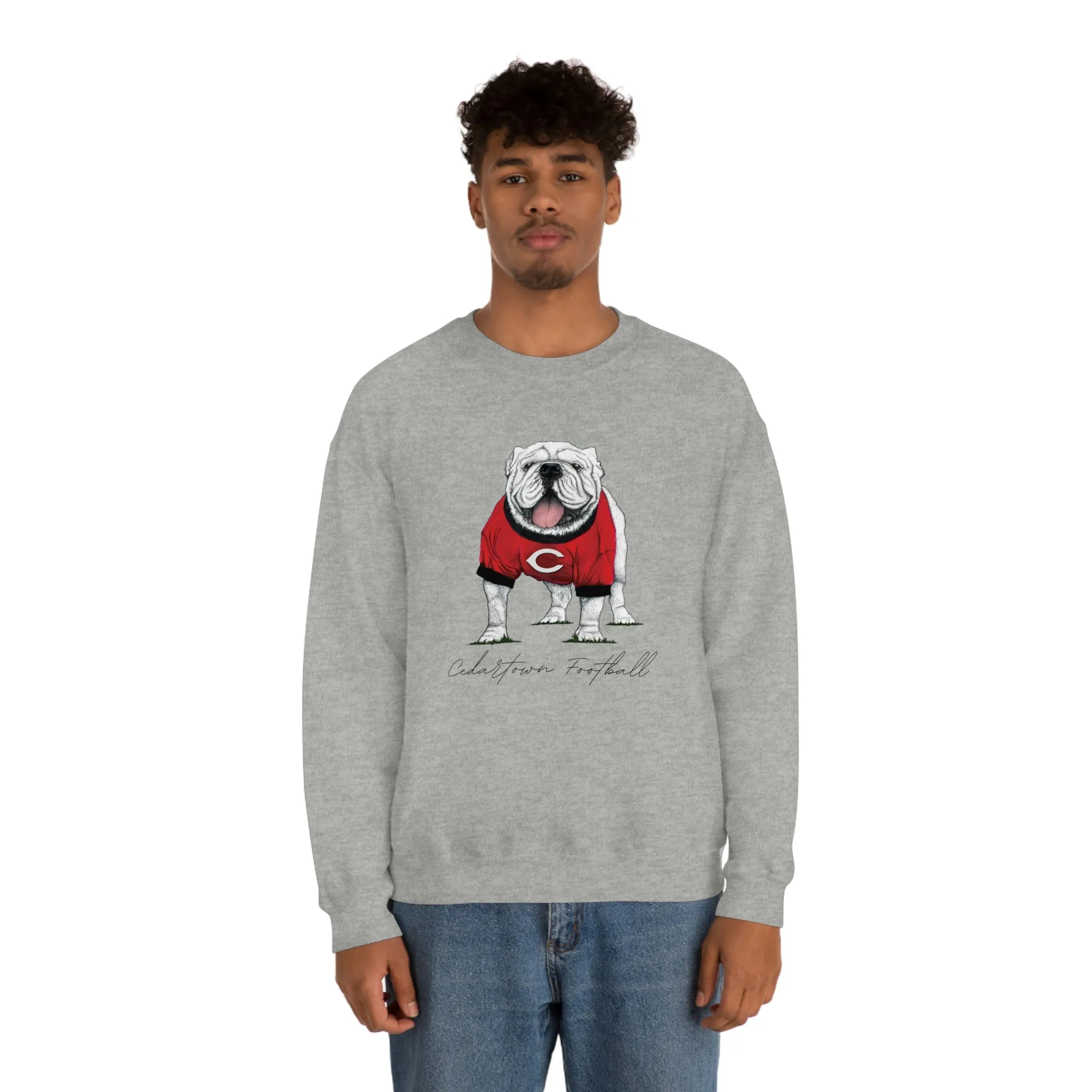 Cedartown Football Gildan 18000 Unisex Heavy Blend Crewneck Sweatshirt