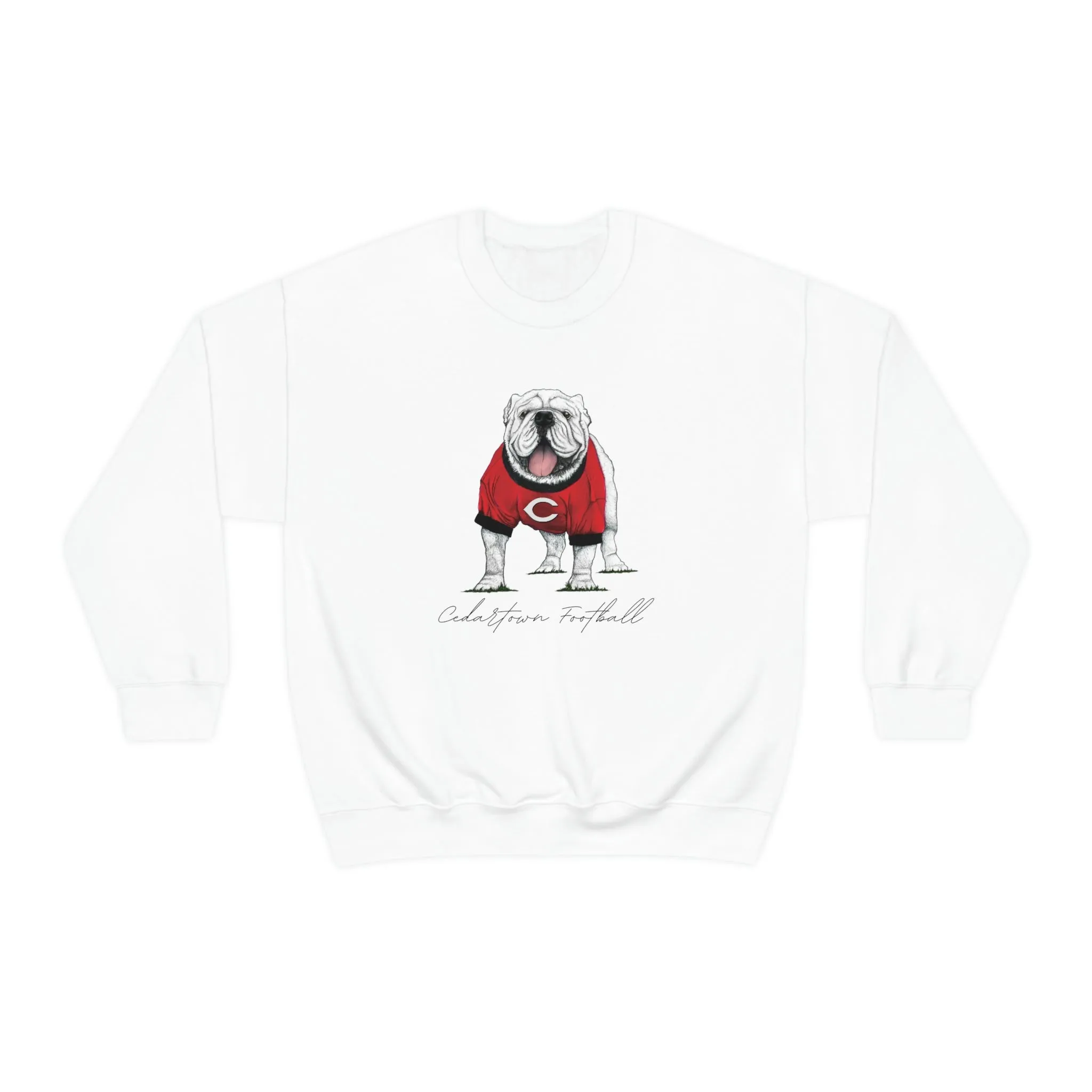 Cedartown Football Gildan 18000 Unisex Heavy Blend Crewneck Sweatshirt