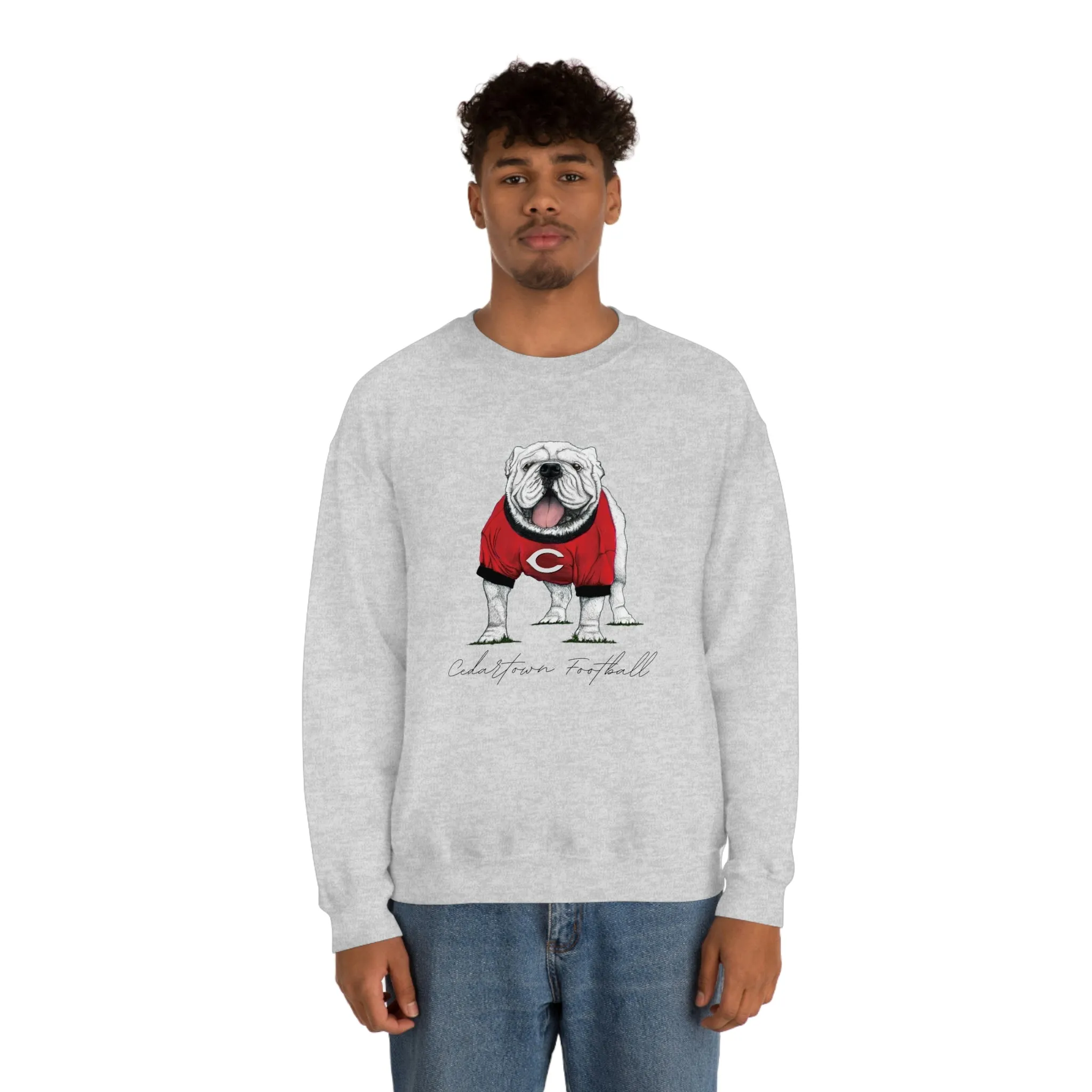 Cedartown Football Gildan 18000 Unisex Heavy Blend Crewneck Sweatshirt