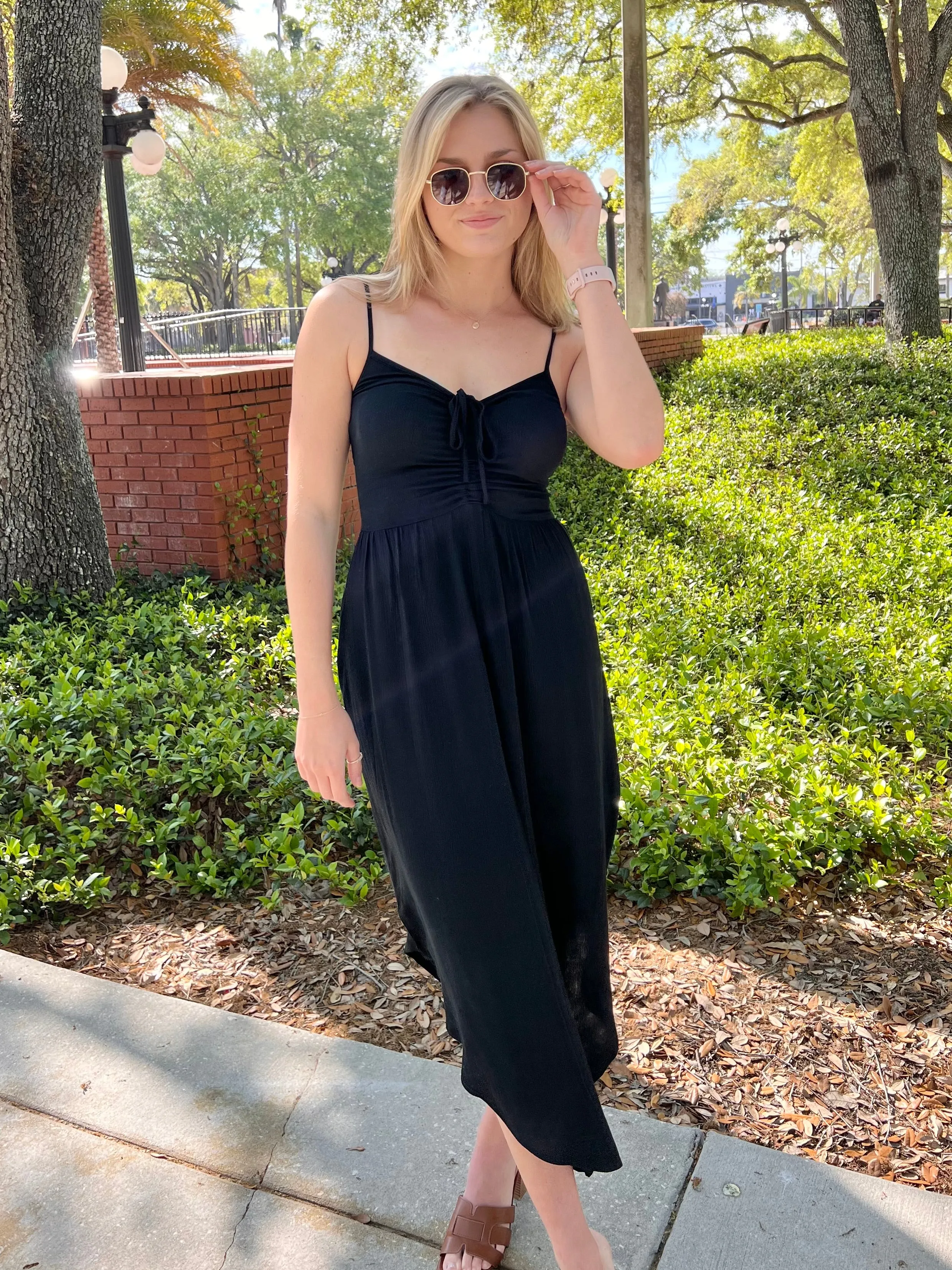 CHLOE JUMPSUIT IN BLACK