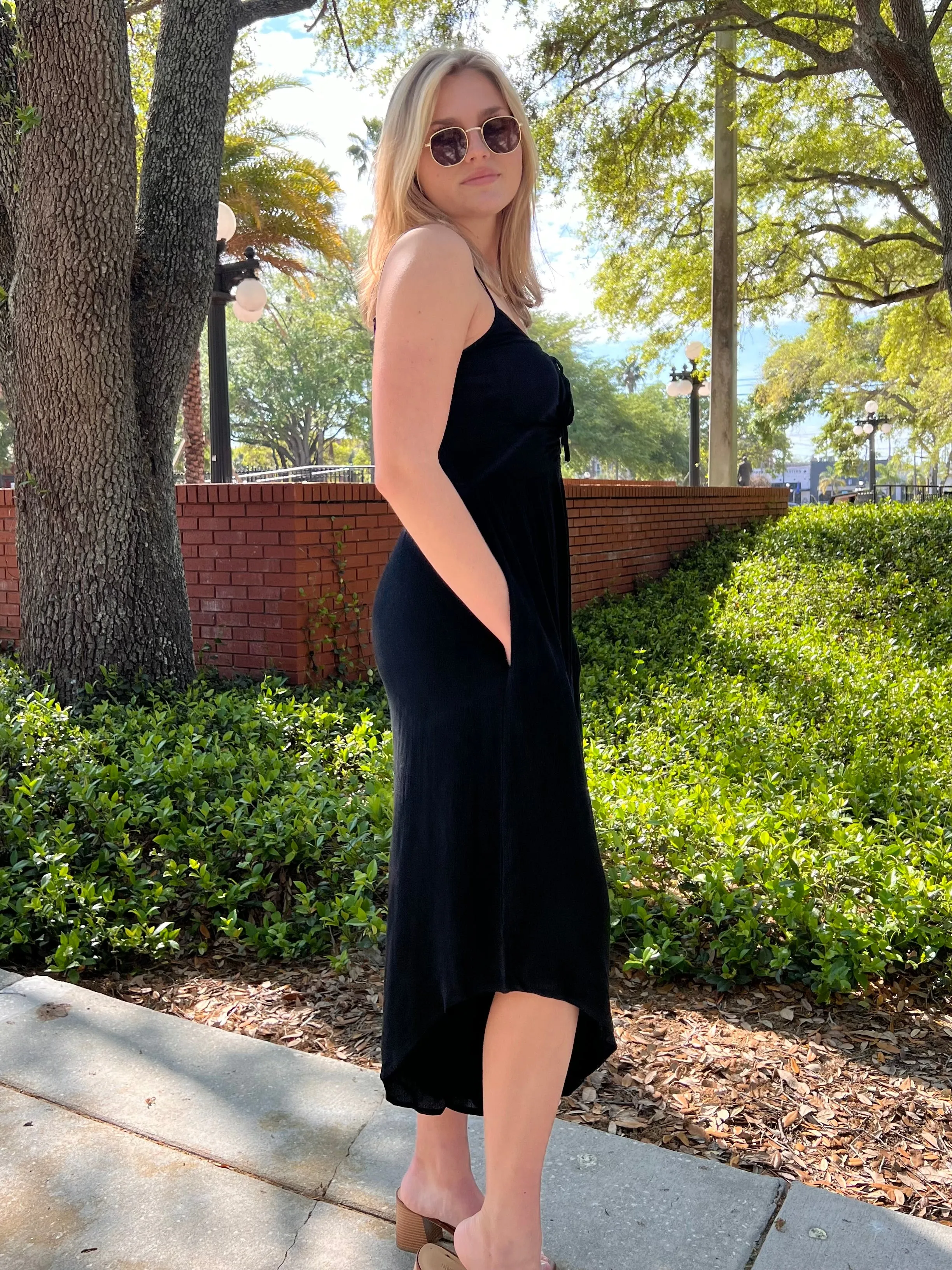 CHLOE JUMPSUIT IN BLACK