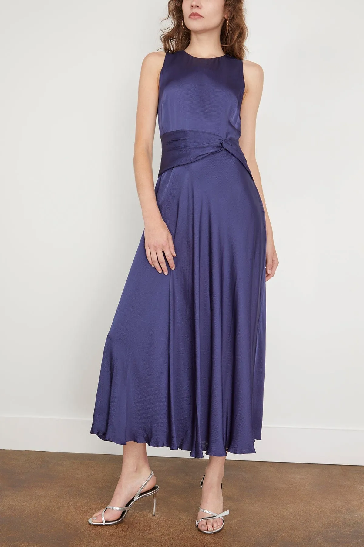 Christine Dress in Maritime Blue