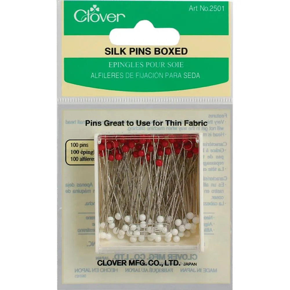 Clover Silk Pins