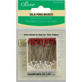 Clover Silk Pins