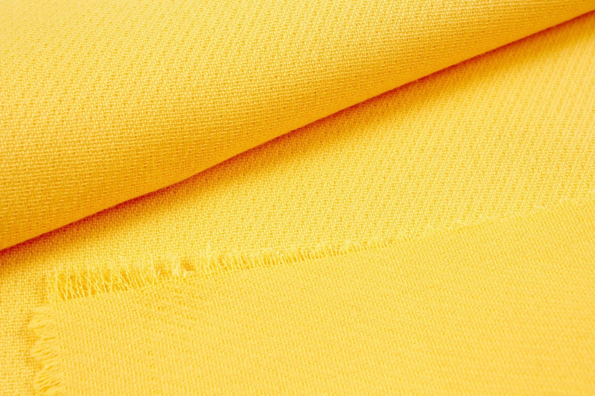 Cotton Viscose Double Twill - Yellow