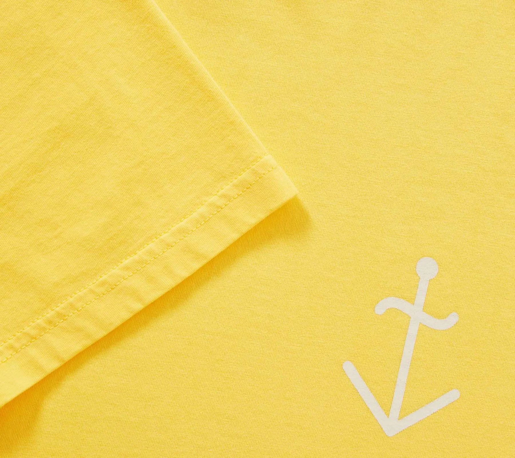 Dantas T-Shirt | Yellow/Ecru Logo