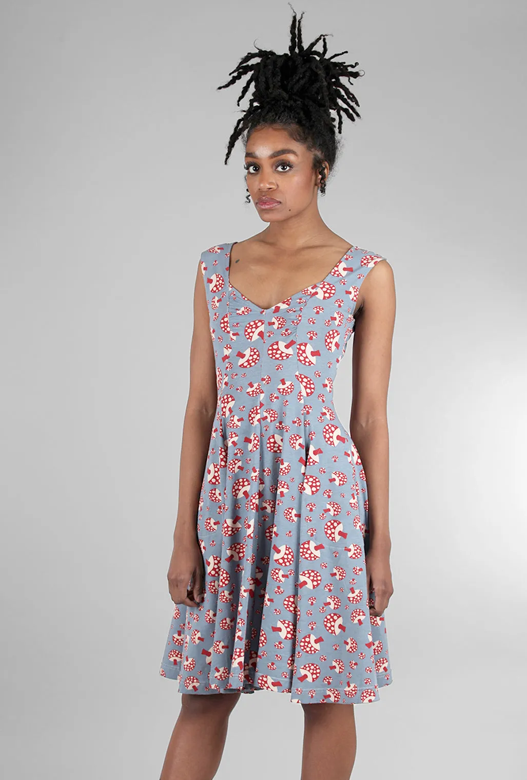 Desired Dress, Champignon Print