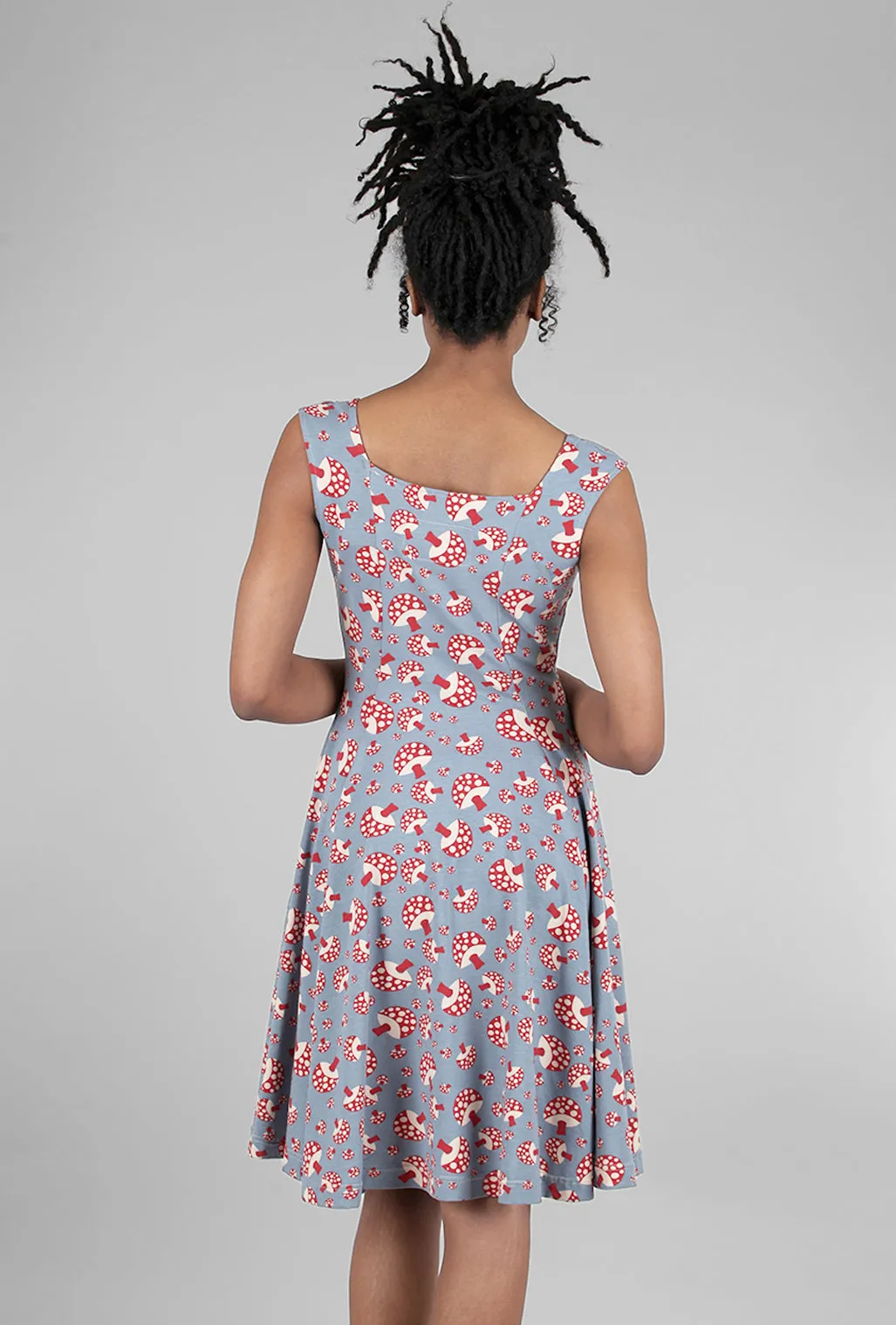 Desired Dress, Champignon Print