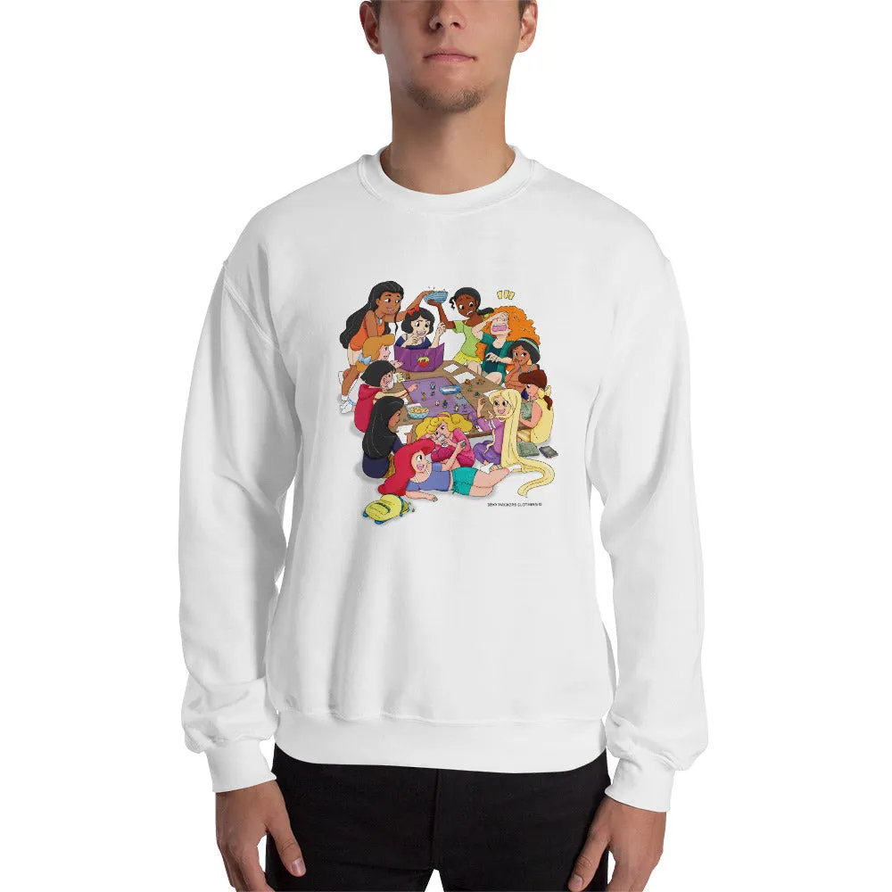 Disney Princesses and DND Unisex Sweatshirts