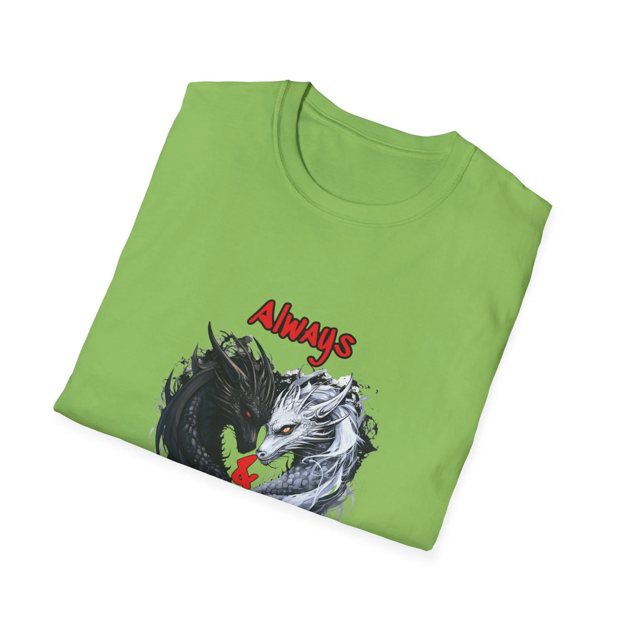 Dragon Couple Unisex Softstyle T-Shirt