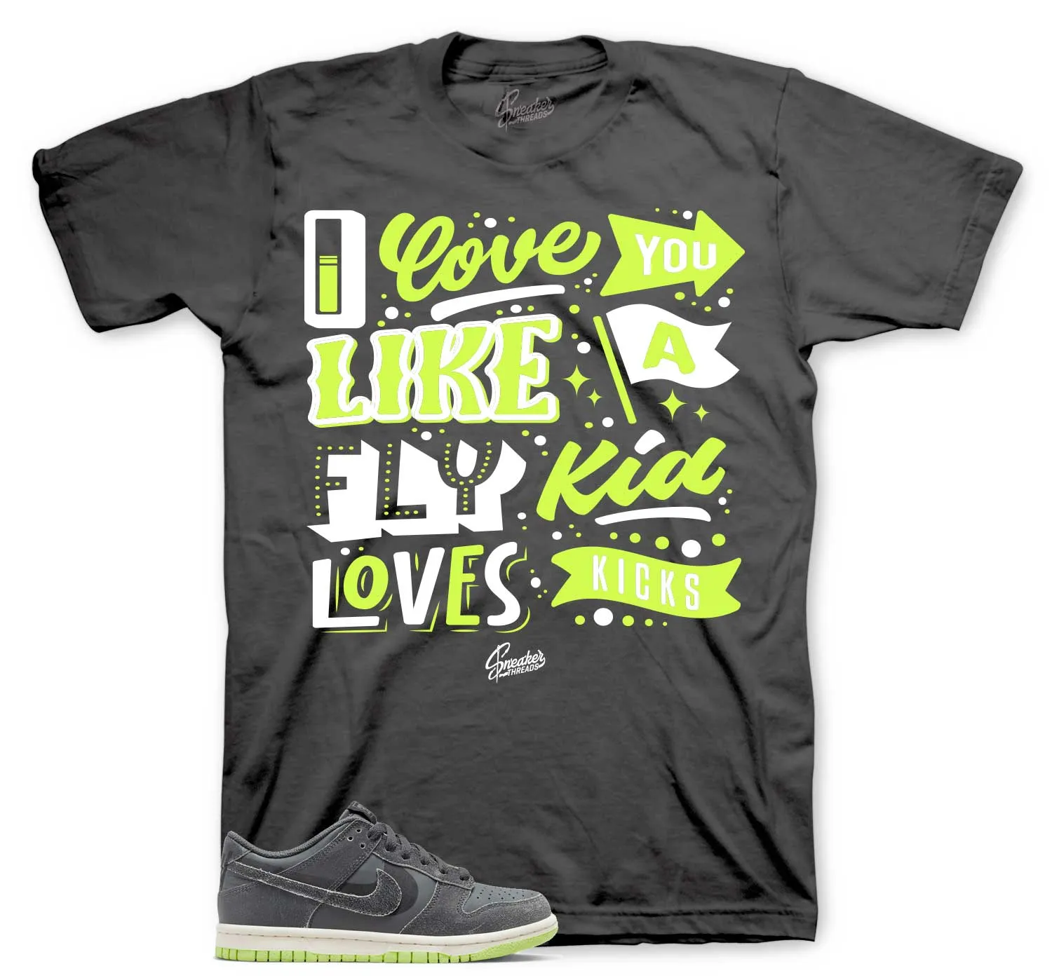 Dunk Low Halloween Ghost Green Love Kicks Shirt