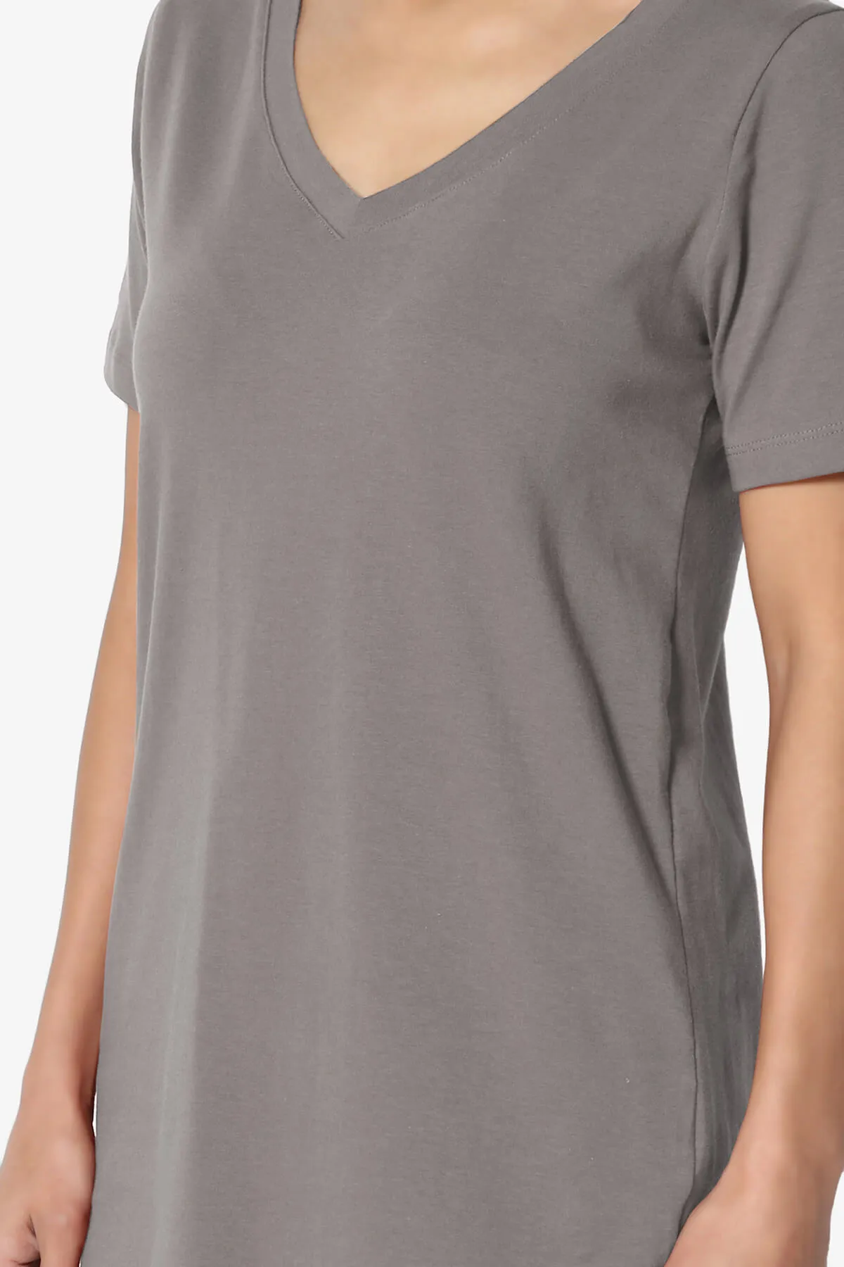 Elora V-Neck Short Sleeve T-Shirt MORE COLORS