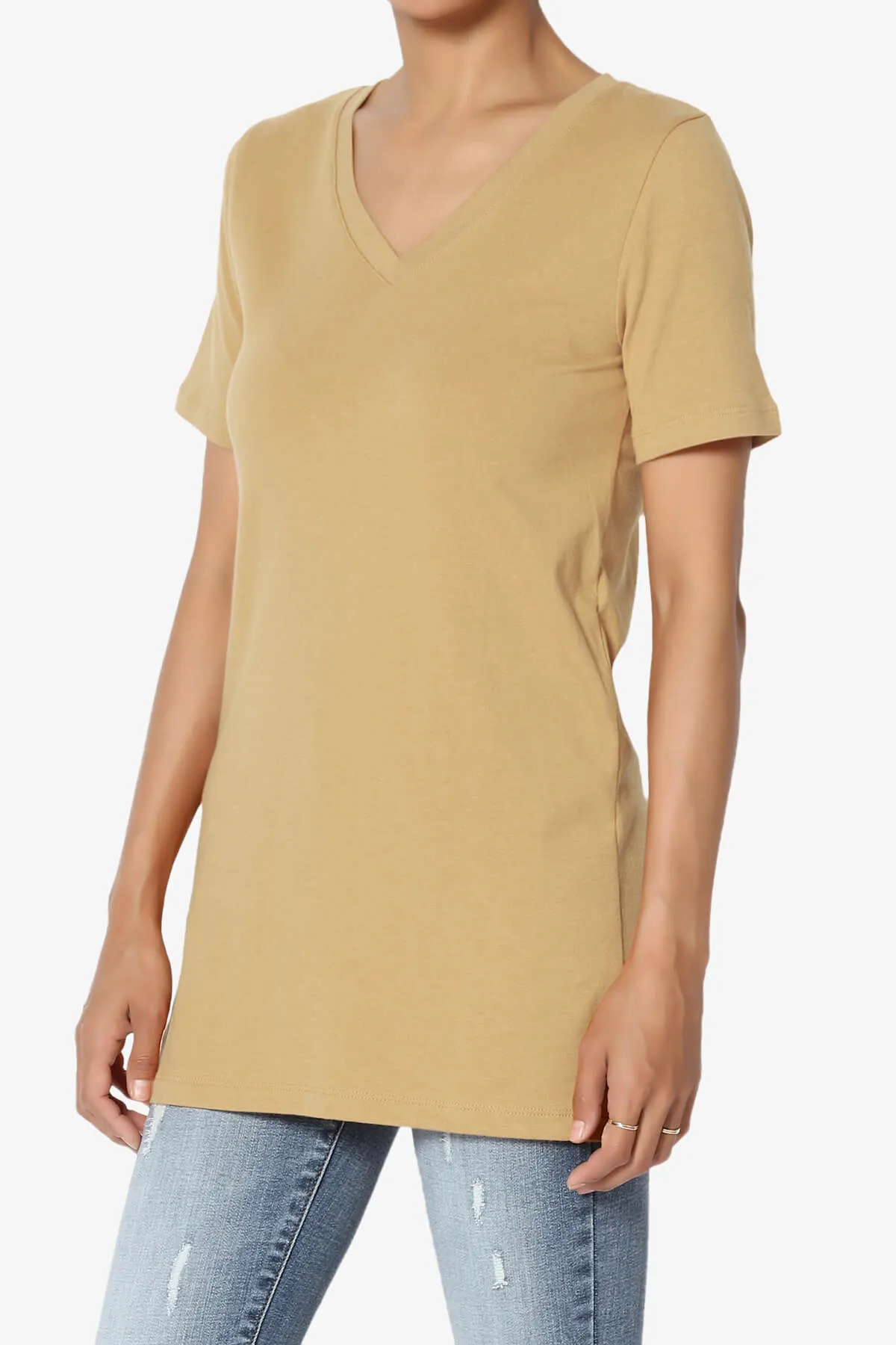 Elora V-Neck Short Sleeve T-Shirt MORE COLORS