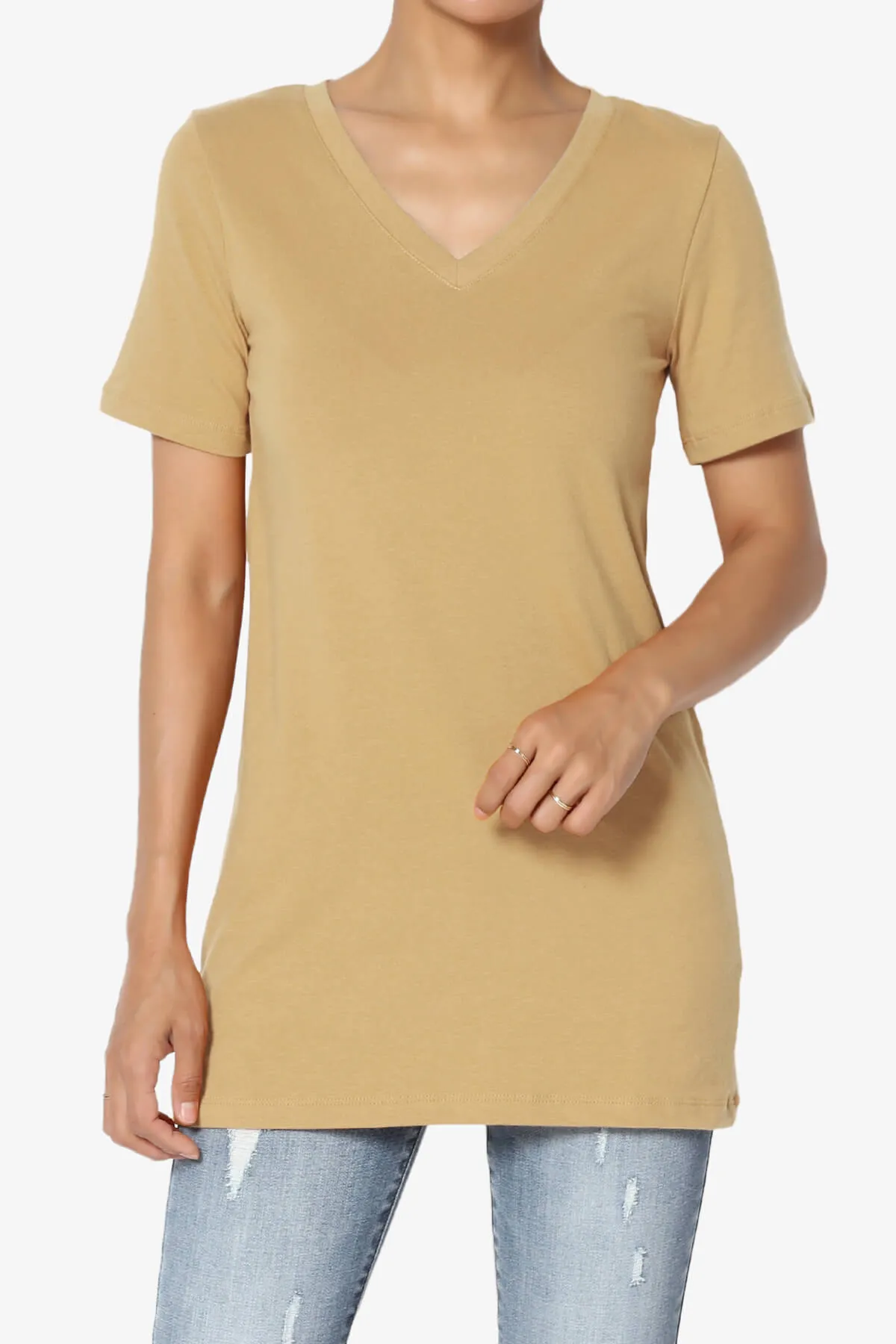 Elora V-Neck Short Sleeve T-Shirt MORE COLORS