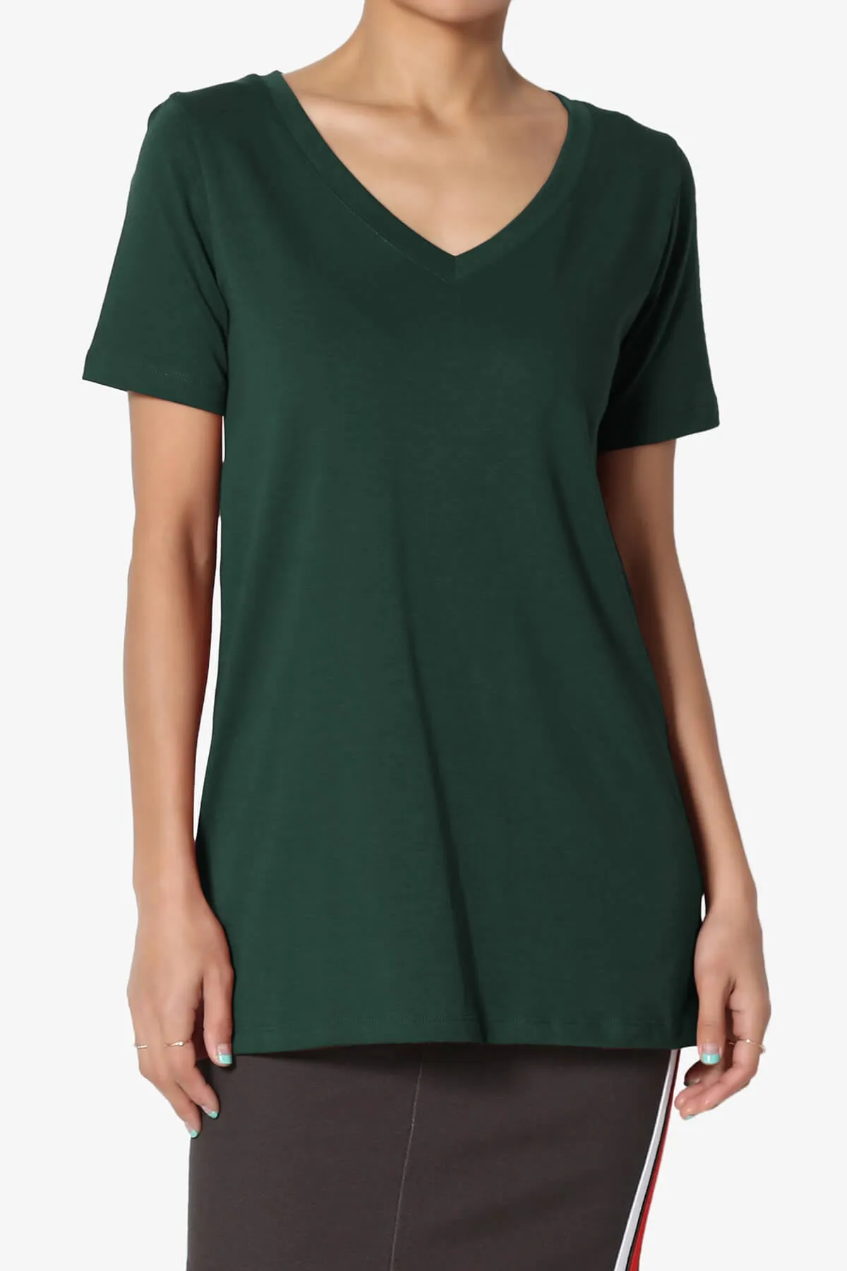 Elora V-Neck Short Sleeve T-Shirt MORE COLORS