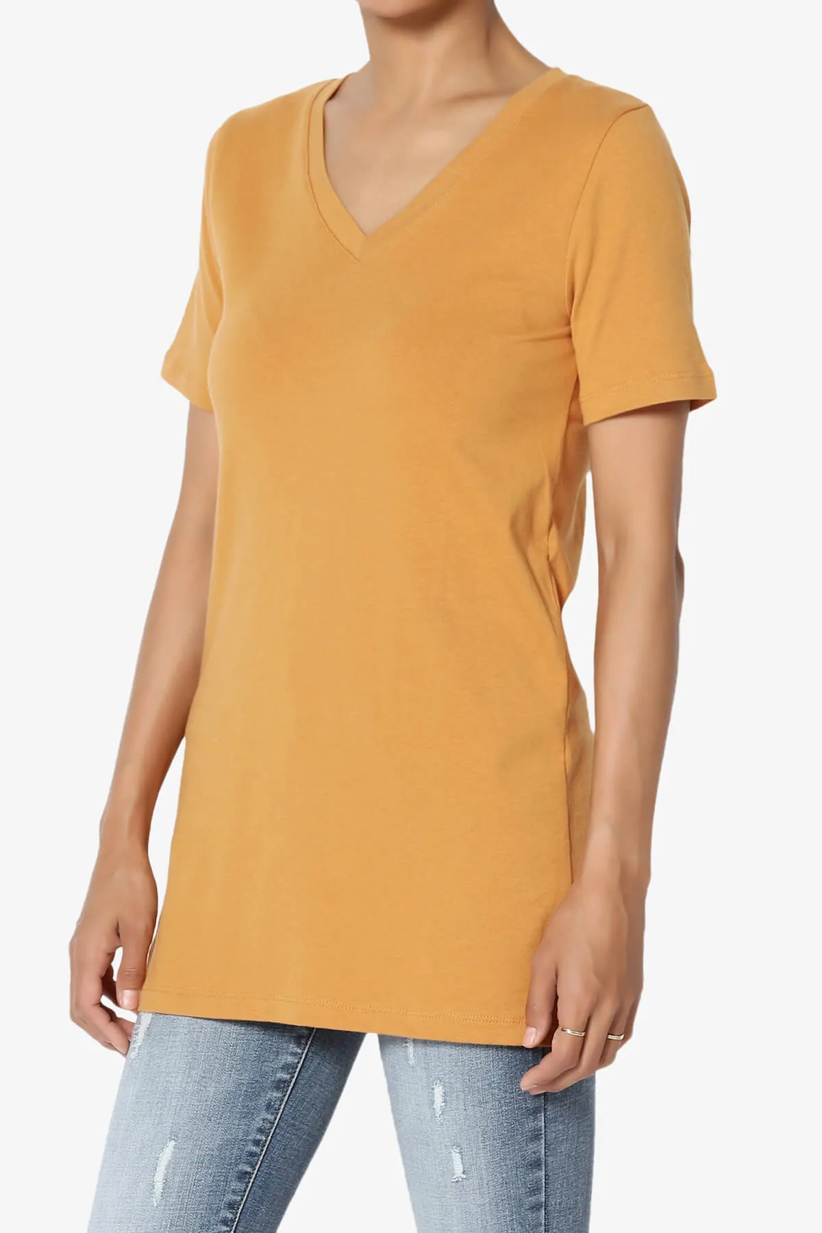 Elora V-Neck Short Sleeve T-Shirt MORE COLORS