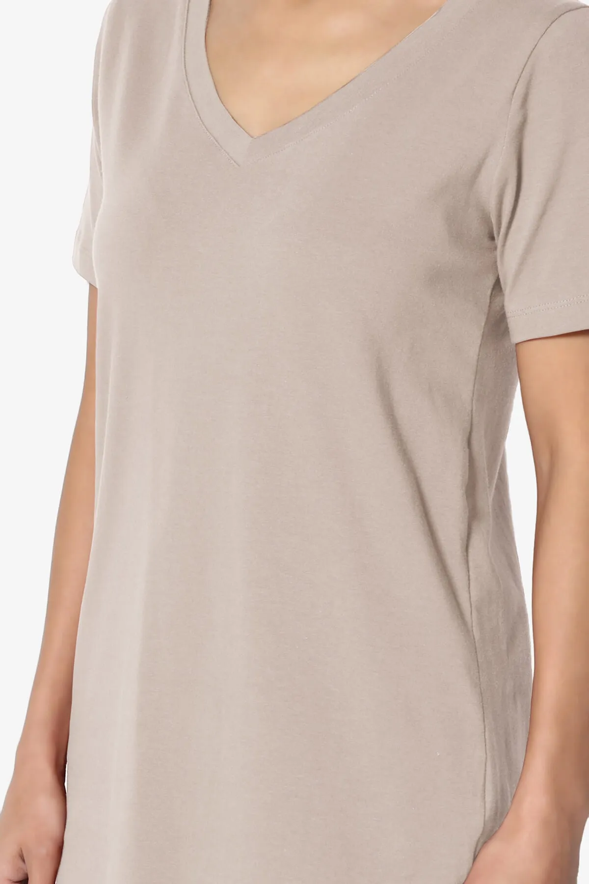 Elora V-Neck Short Sleeve T-Shirt MORE COLORS