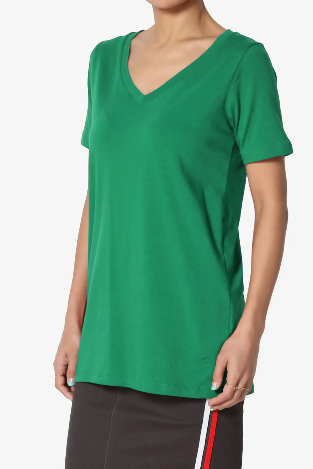 Elora V-Neck Short Sleeve T-Shirt MORE COLORS